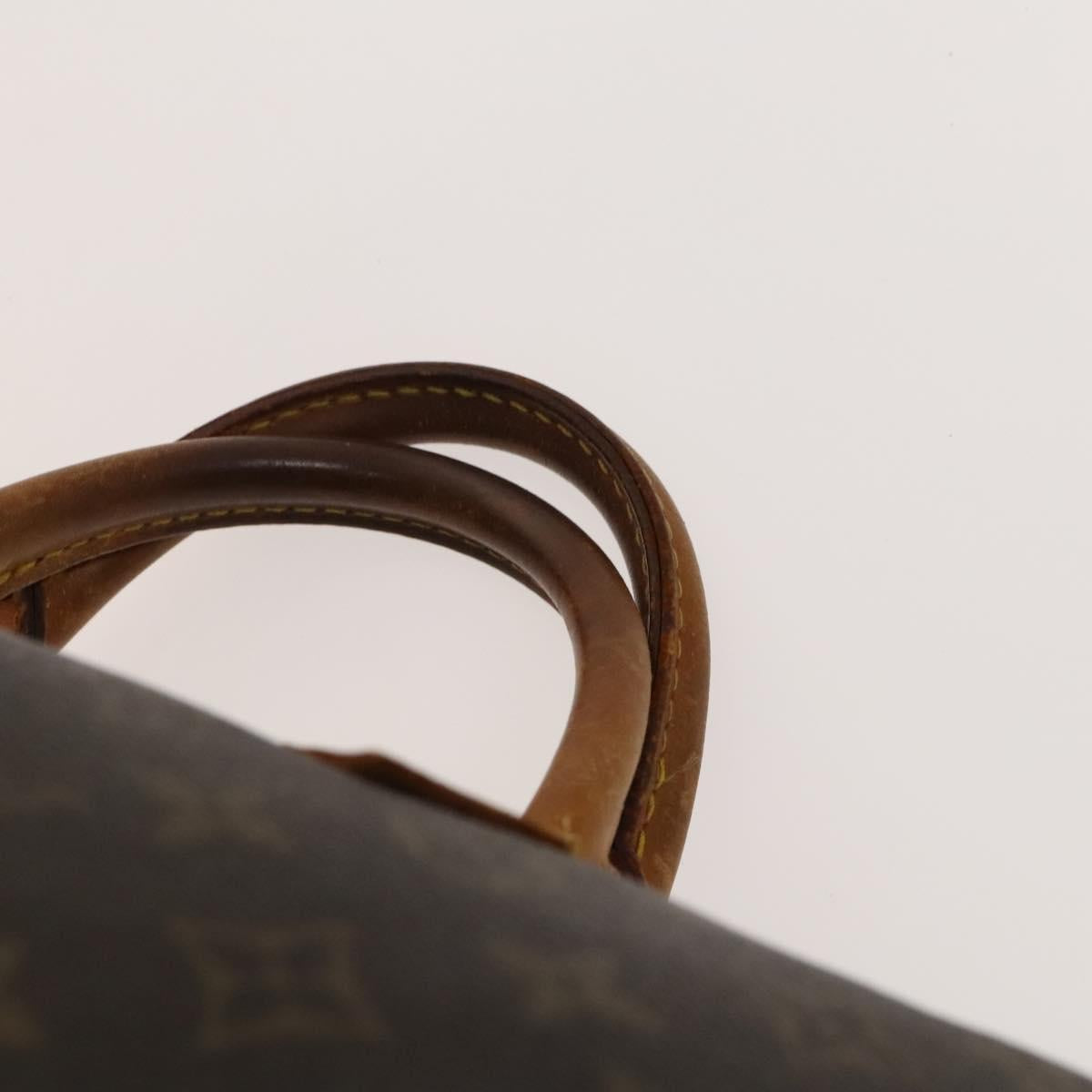 LOUIS VUITTON Monogram Speedy 35 Hand Bag M41524 LV Auth 139418