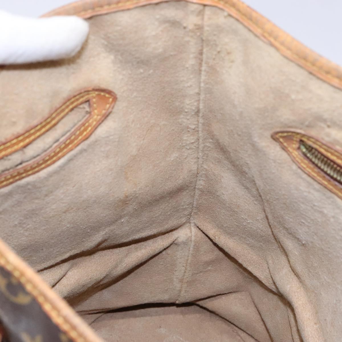 LOUIS VUITTON Monogram Bucket GM Shoulder Bag M42236 LV Auth 139420