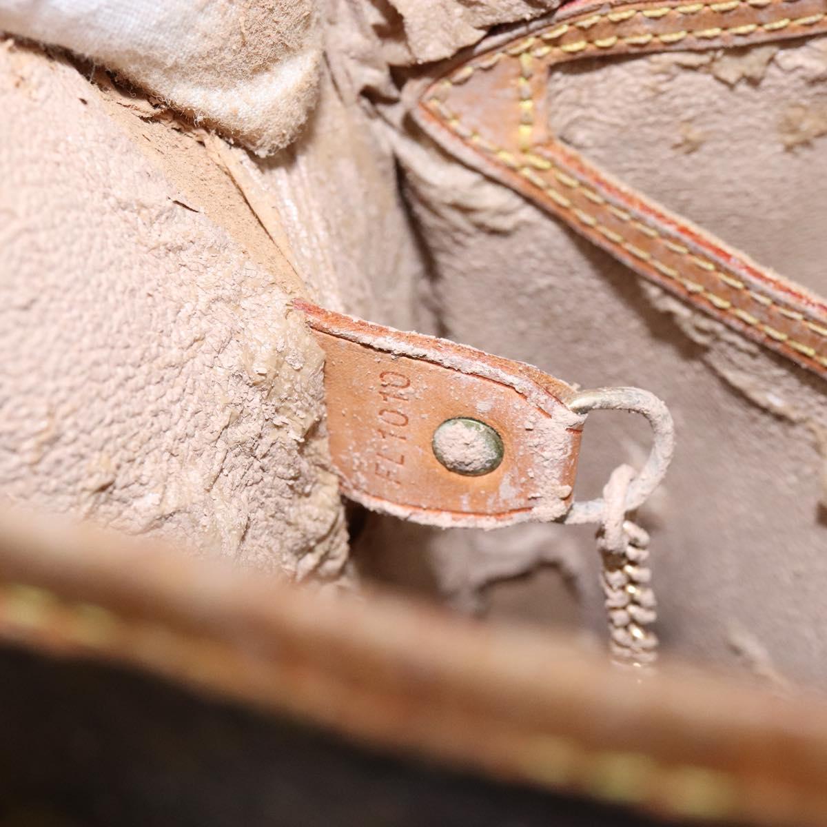 LOUIS VUITTON Monogram Bucket GM Shoulder Bag M42236 LV Auth 139423