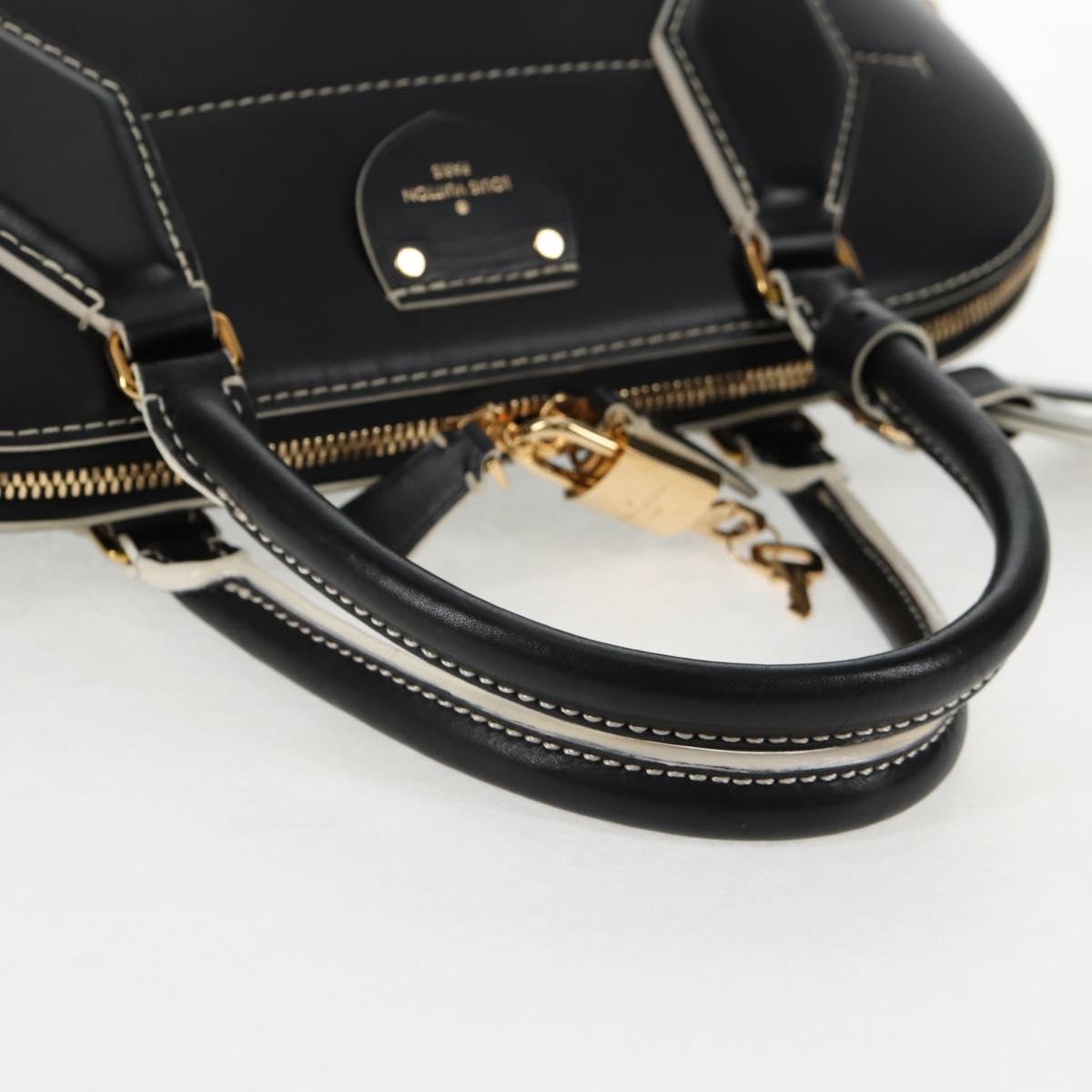 LOUIS VUITTON Catgram Alma Soup Hand Bag Black M44403 LV Auth 139431SM