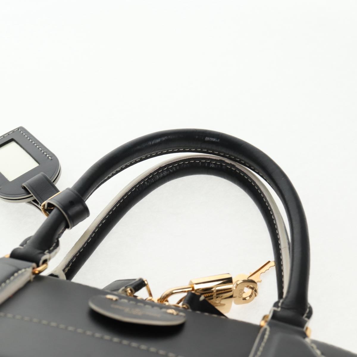 LOUIS VUITTON Catgram Alma Soup Hand Bag Black M44403 LV Auth 139431SM
