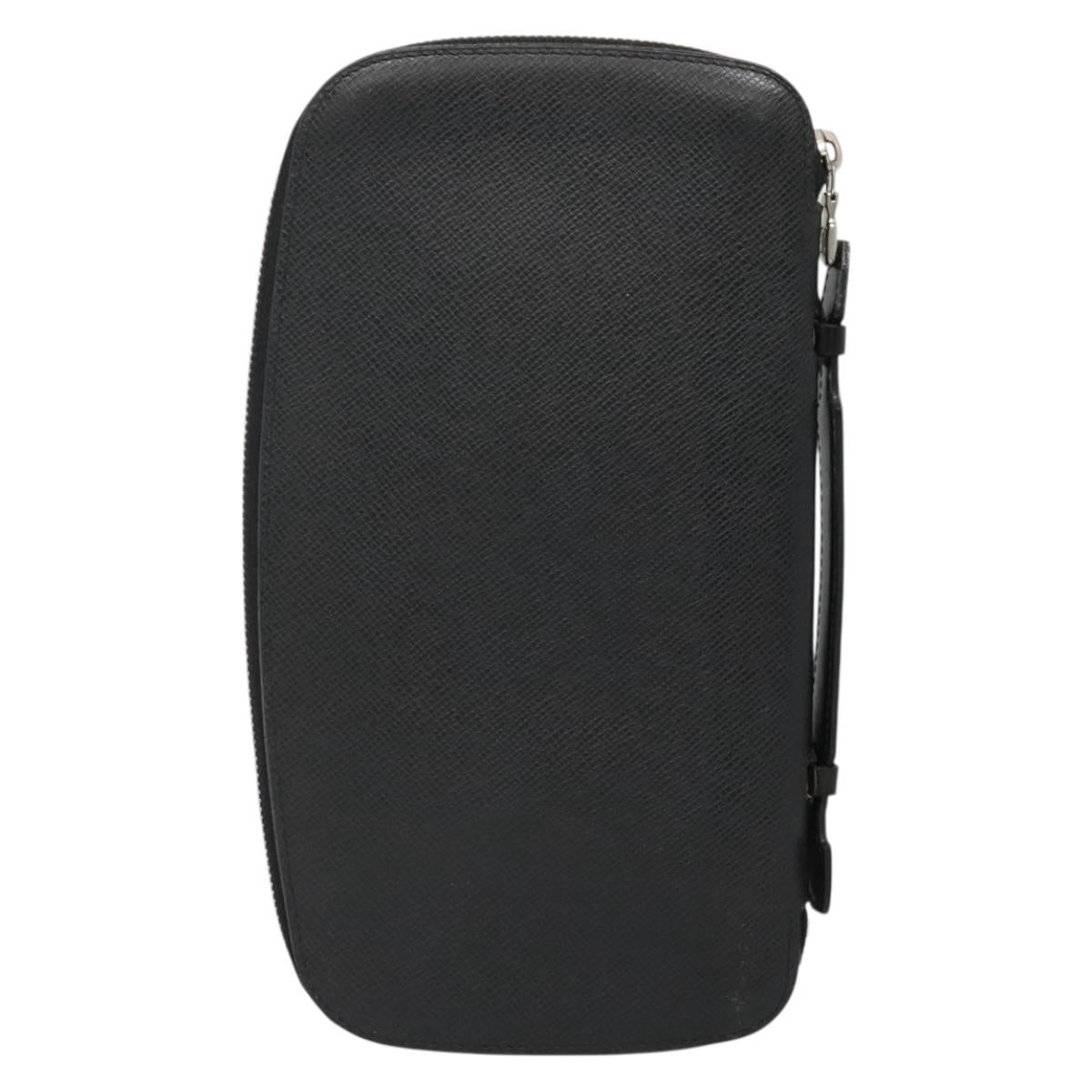 LOUIS VUITTON Taiga Organizer Atoll Travel Case Ardoise M30652 LV Auth 139467