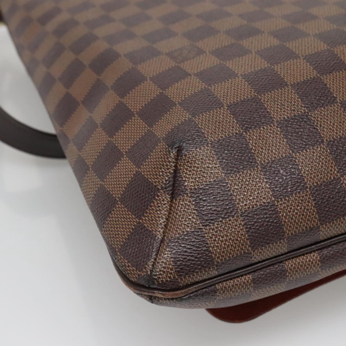LOUIS VUITTON Damier Ebene Musette Shoulder Bag N51302 LV Auth 139470
