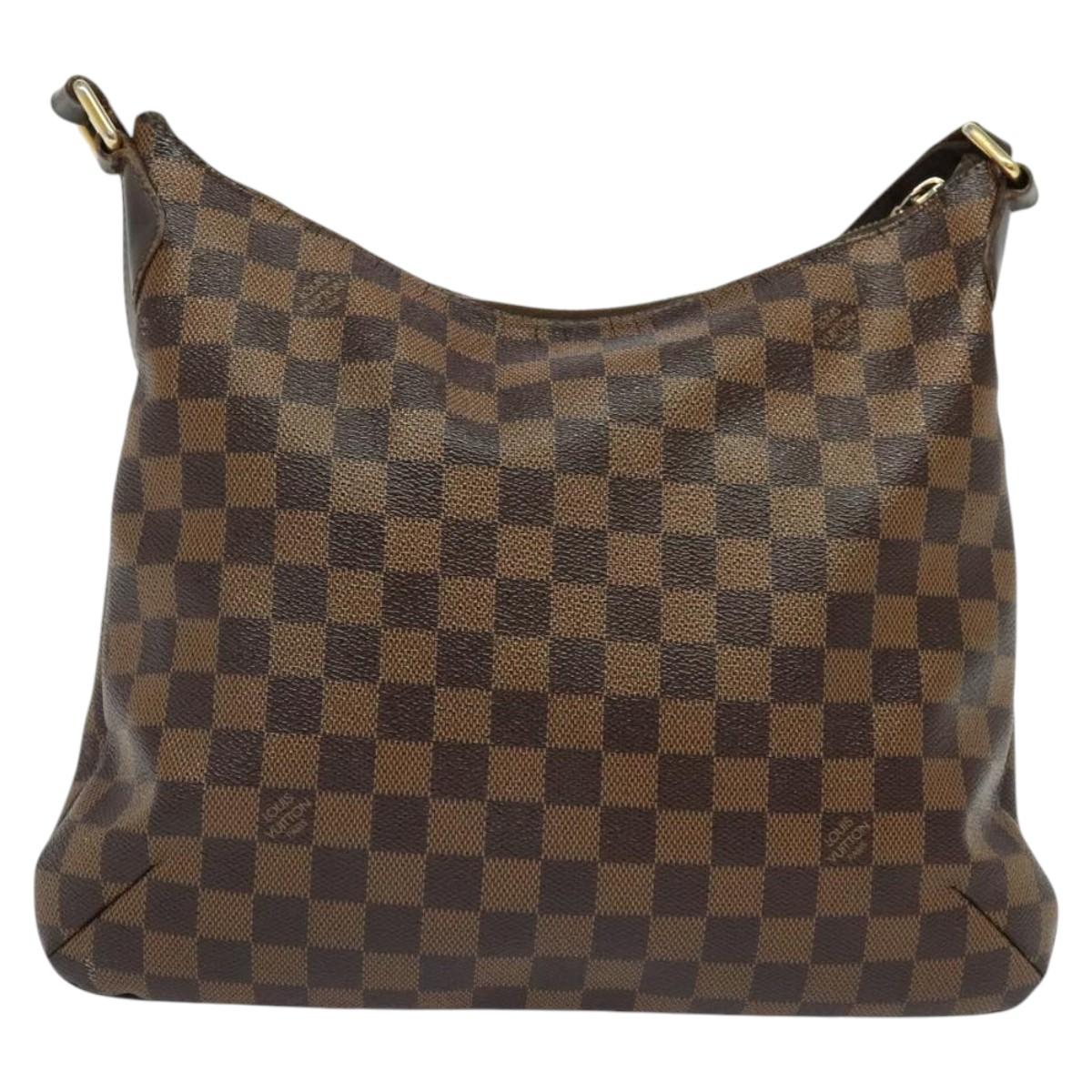 LOUIS VUITTON Damier Ebene Bloomsbury PM Shoulder Bag N42251 LV Auth 139471