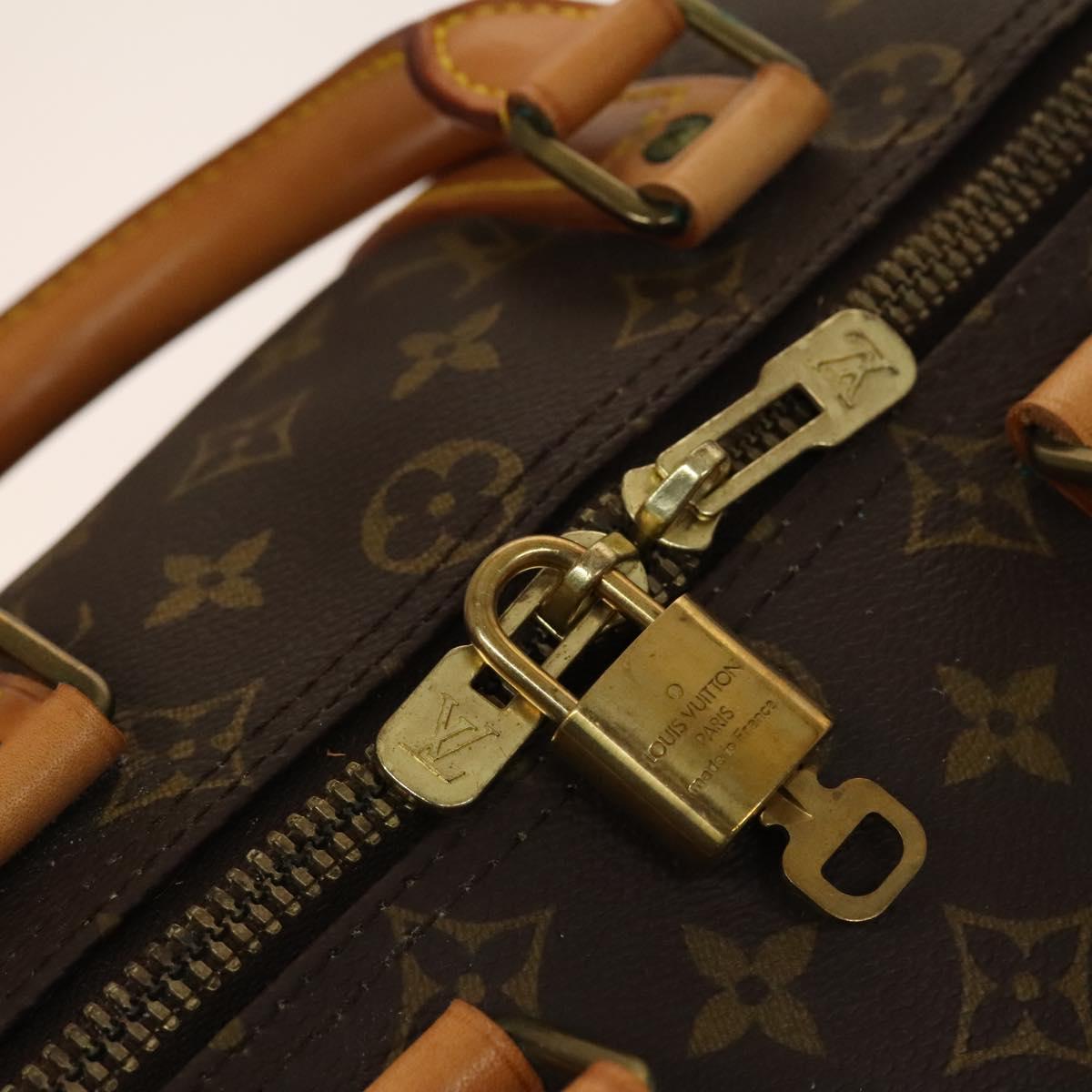 LOUIS VUITTON Monogram Keepall 45 Boston Bag M41428 LV Auth 139474