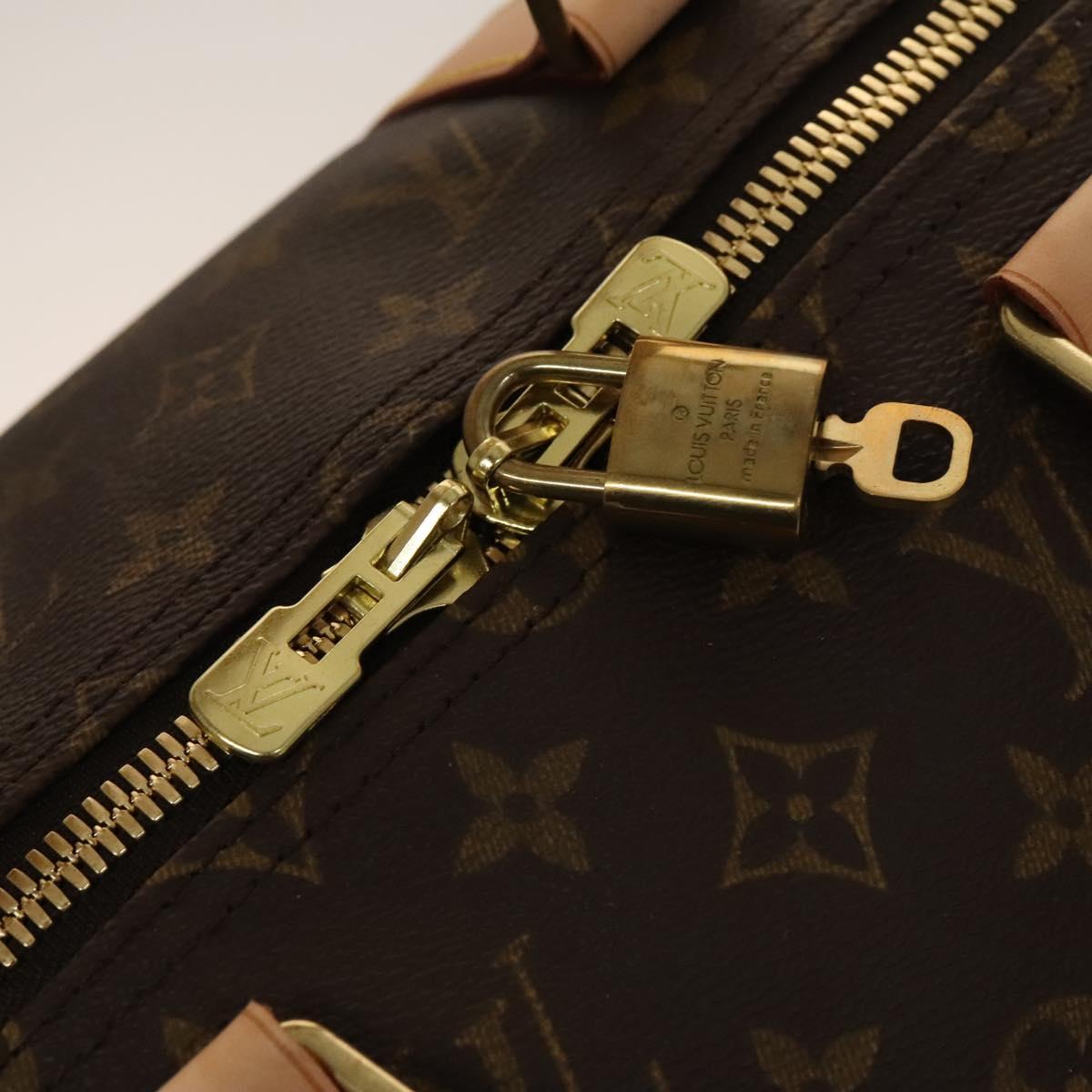 LOUIS VUITTON Monogram Keepall 50 Boston Bag M41426 LV Auth 139475
