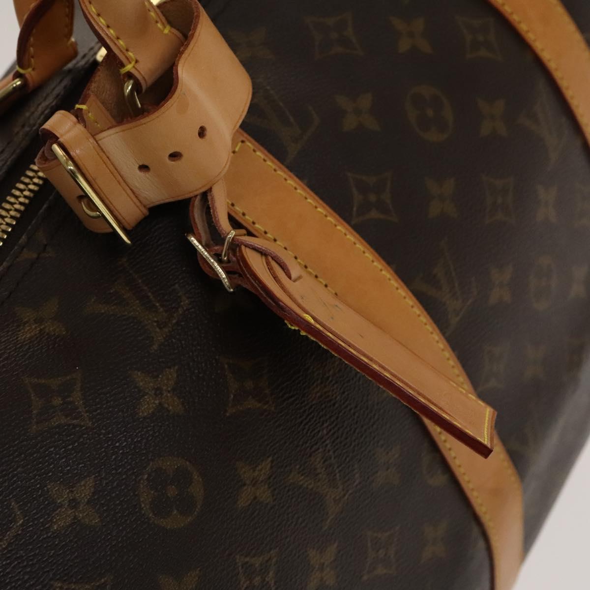 LOUIS VUITTON Monogram Keepall 50 Boston Bag M41426 LV Auth 139476