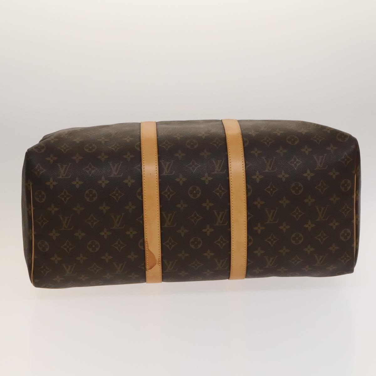 LOUIS VUITTON Monogram Keepall 50 Boston Bag M41426 LV Auth 139476