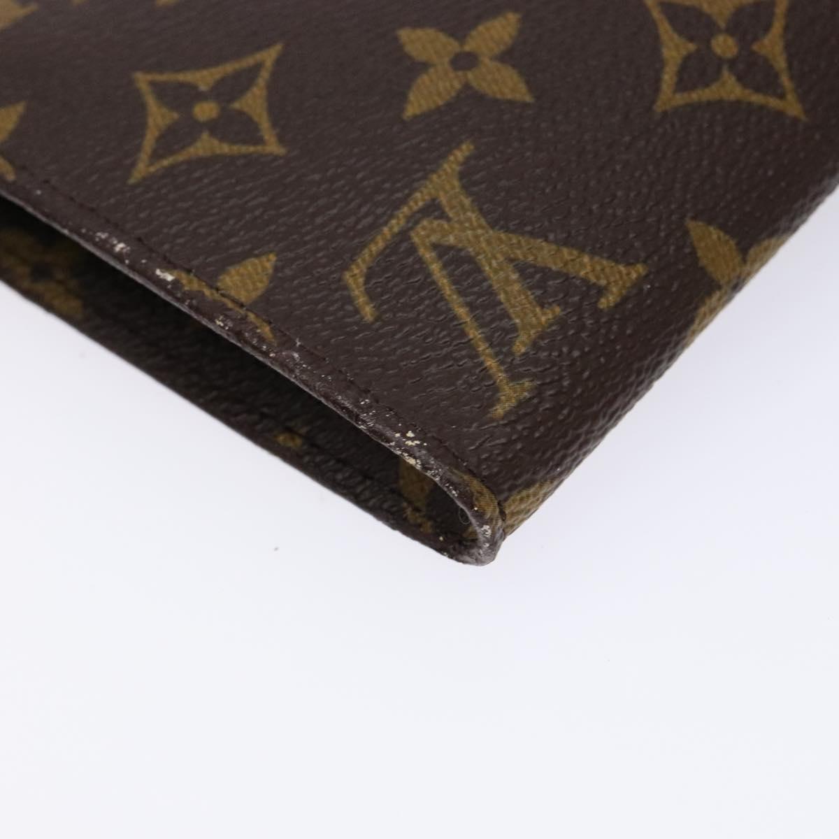 LOUIS VUITTON Monogram Bucket GM Accessory Pouch LV Auth 139485