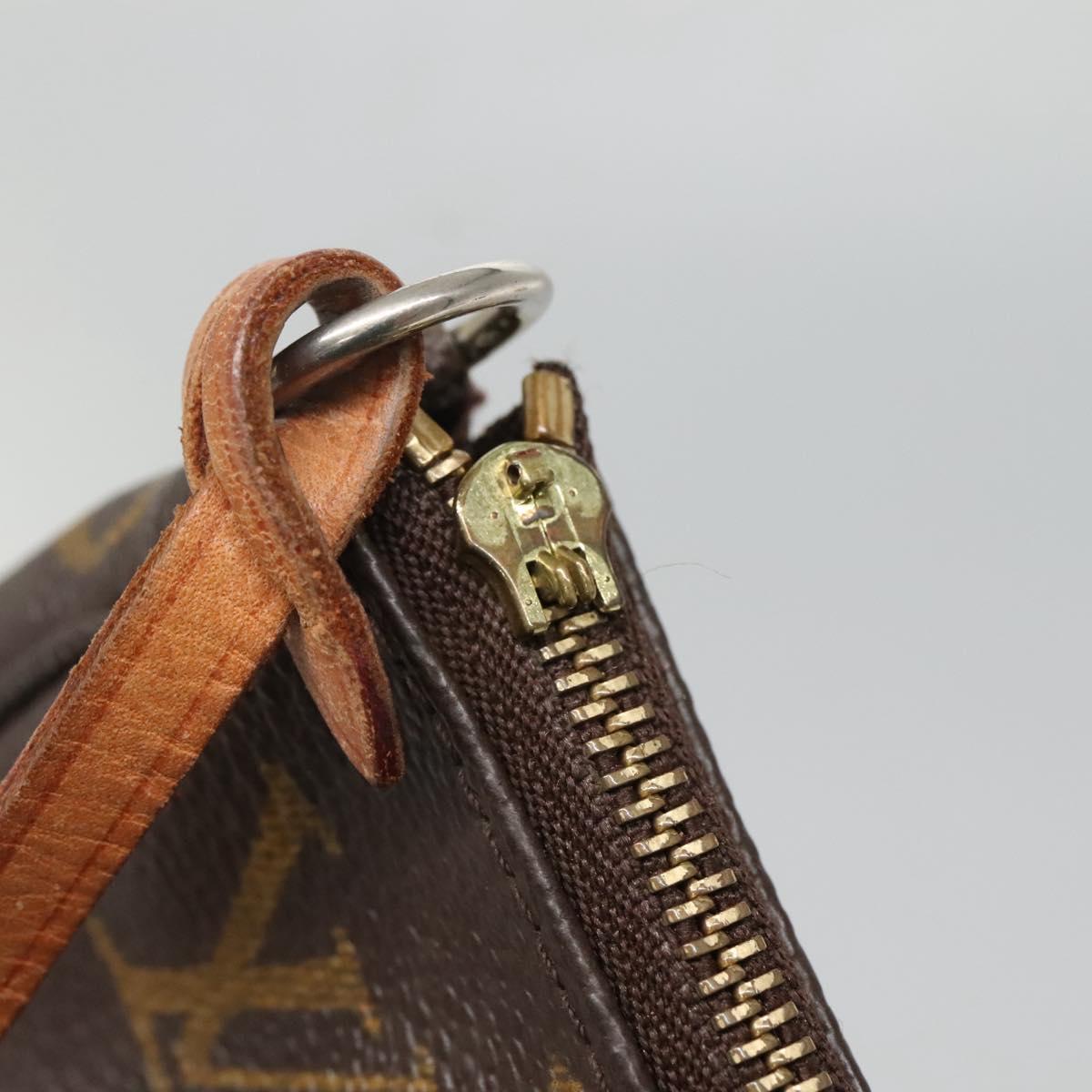 LOUIS VUITTON Monogram Pochette Accessoires Pouch M51980 LV Auth 139505