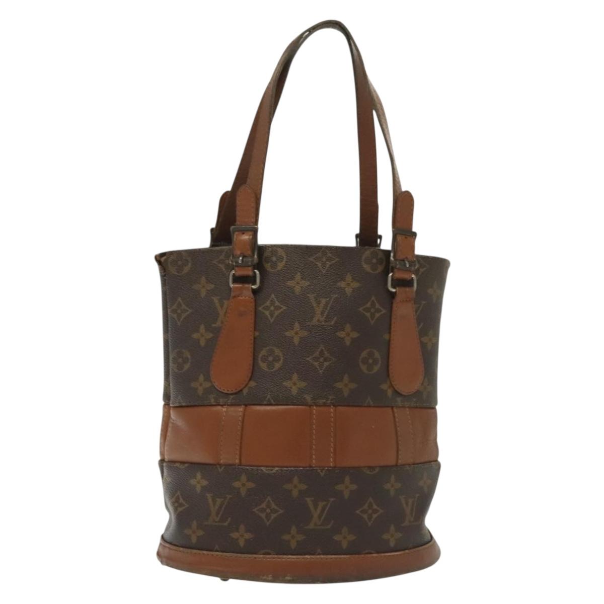 LOUIS VUITTON Monogram Bucket PM Shoulder Bag USA limited M42238 LV Auth 139506