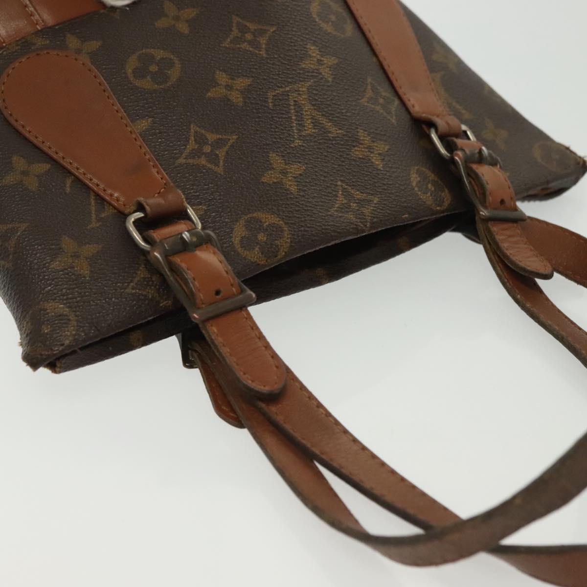 LOUIS VUITTON Monogram Bucket PM Shoulder Bag USA limited M42238 LV Auth 139506