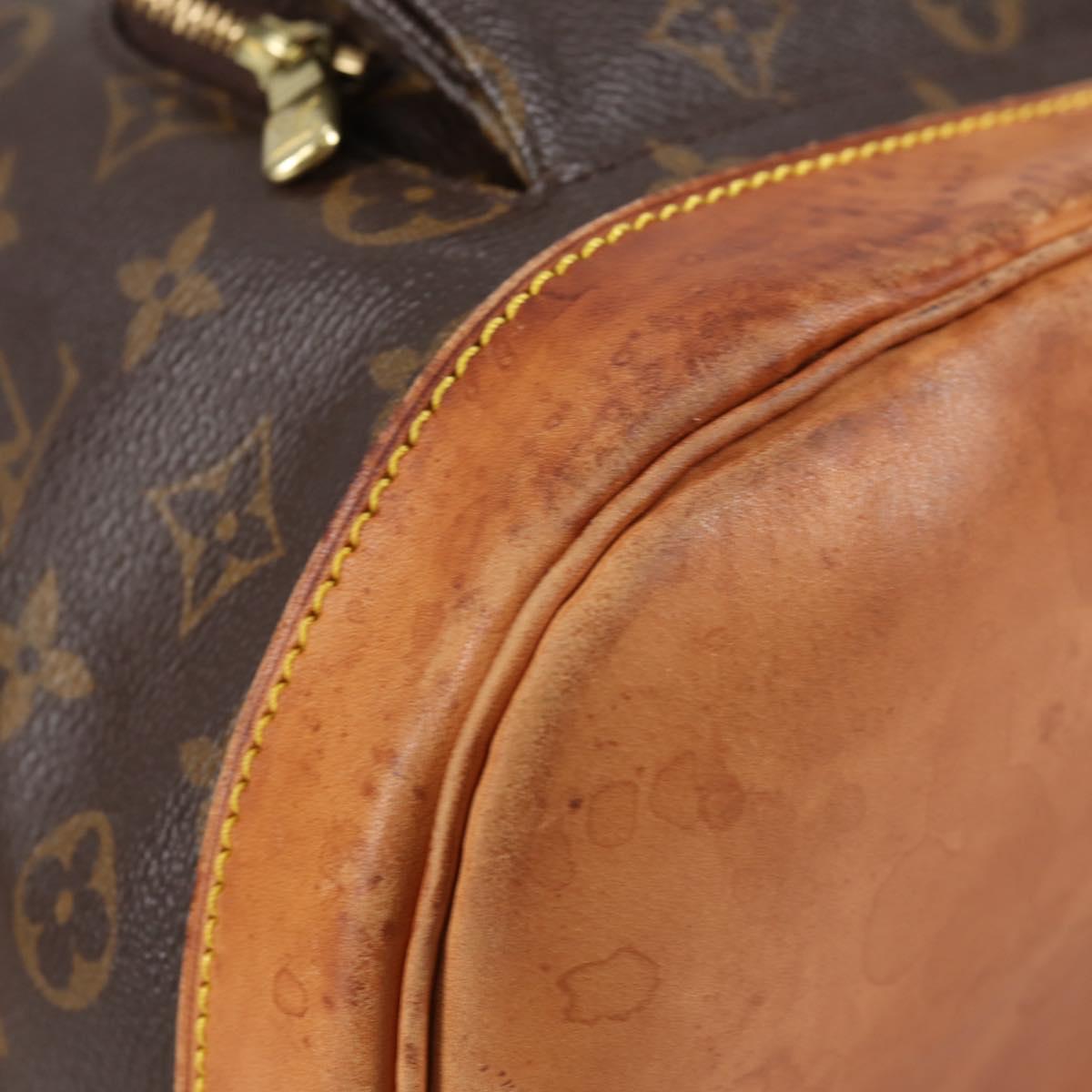 LOUIS VUITTON Monogram Montsouris MM Backpack M51136 LV Auth 139512