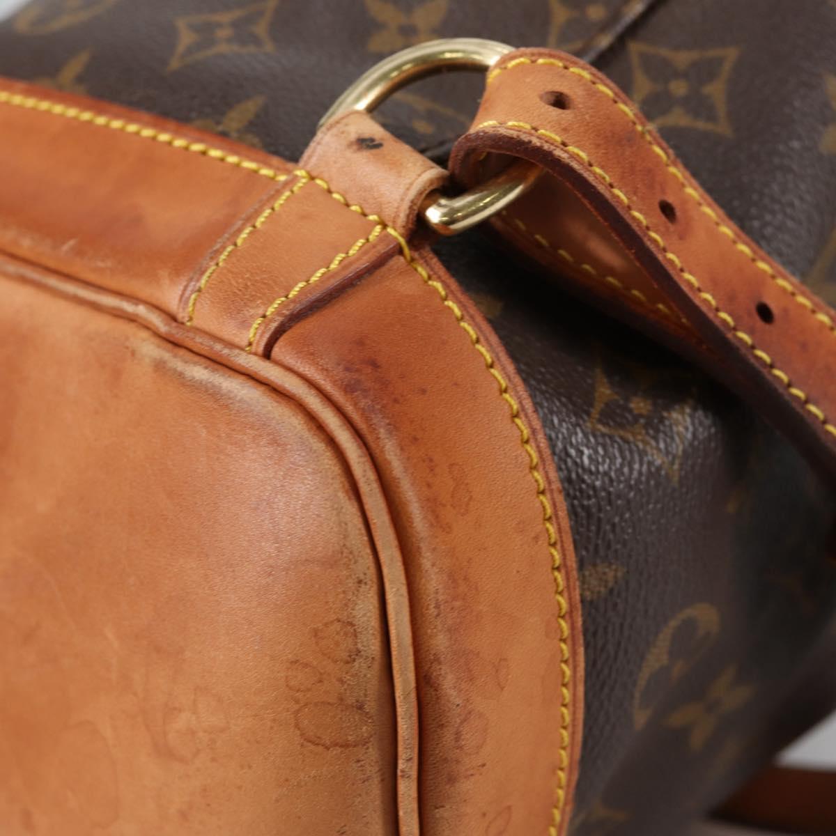 LOUIS VUITTON Monogram Montsouris MM Backpack M51136 LV Auth 139512