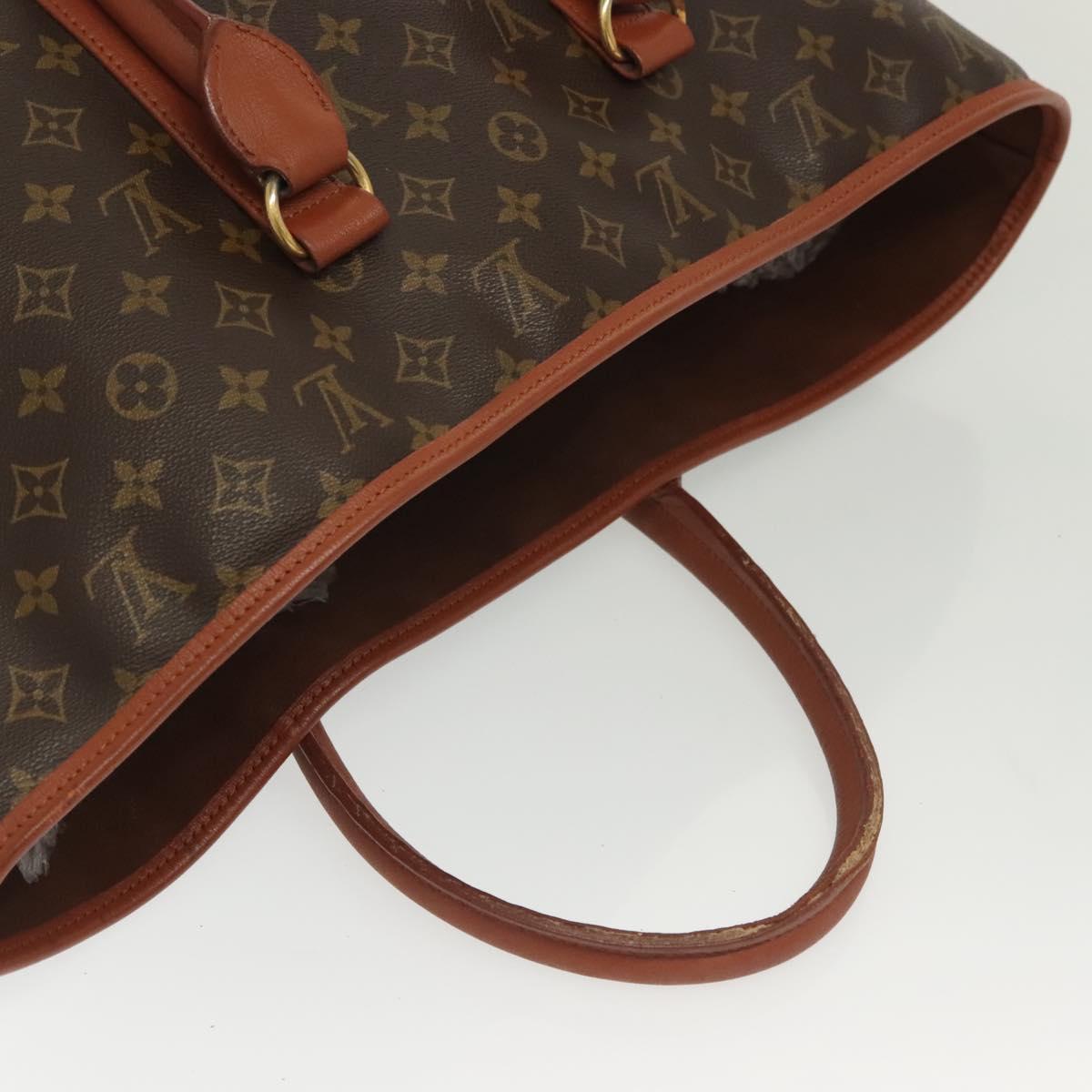 LOUIS VUITTON Monogram Sac Weekend GM Tote Bag M42420 LV Auth 139515