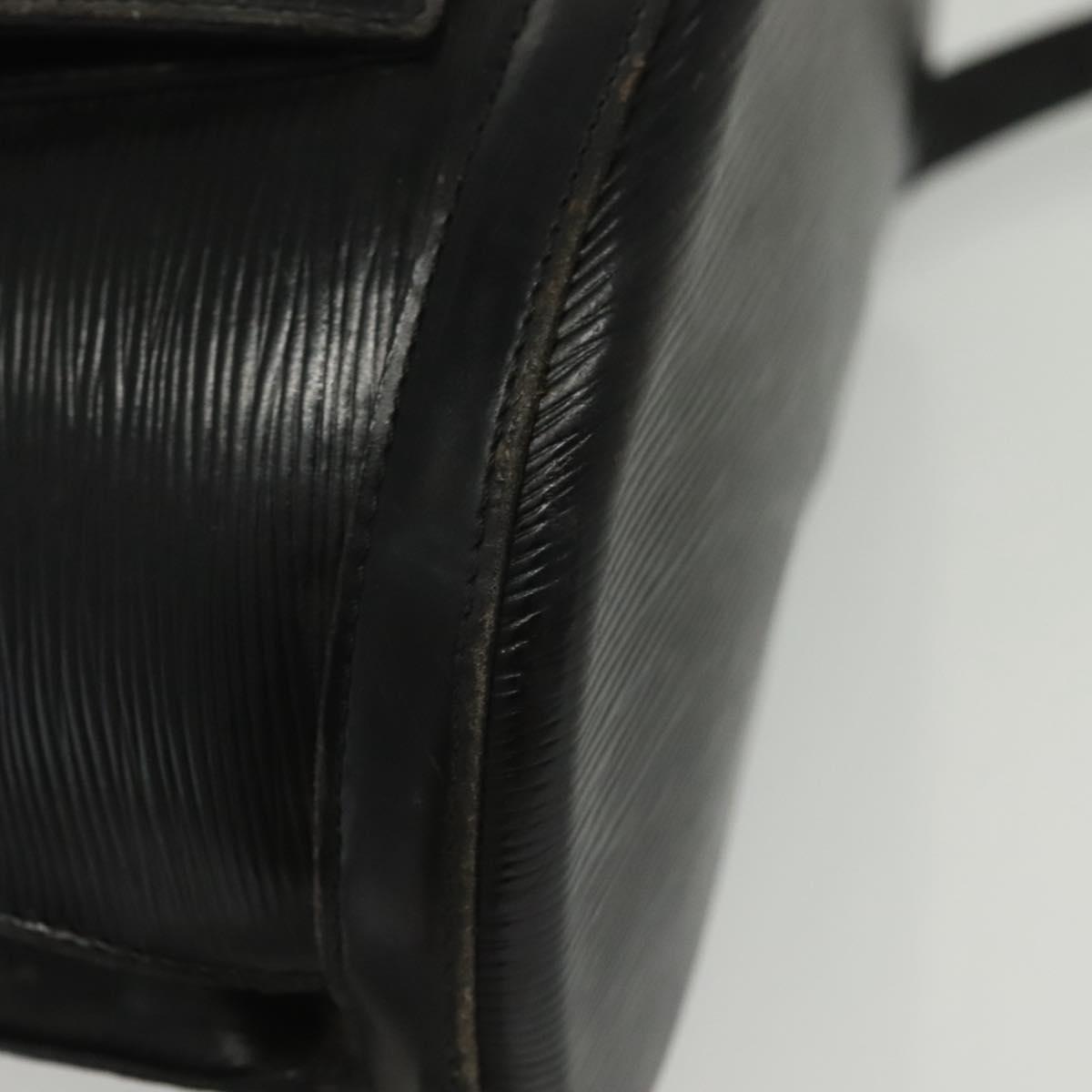 LOUIS VUITTON Epi Gobelins Backpack Black M52292 LV Auth 139517