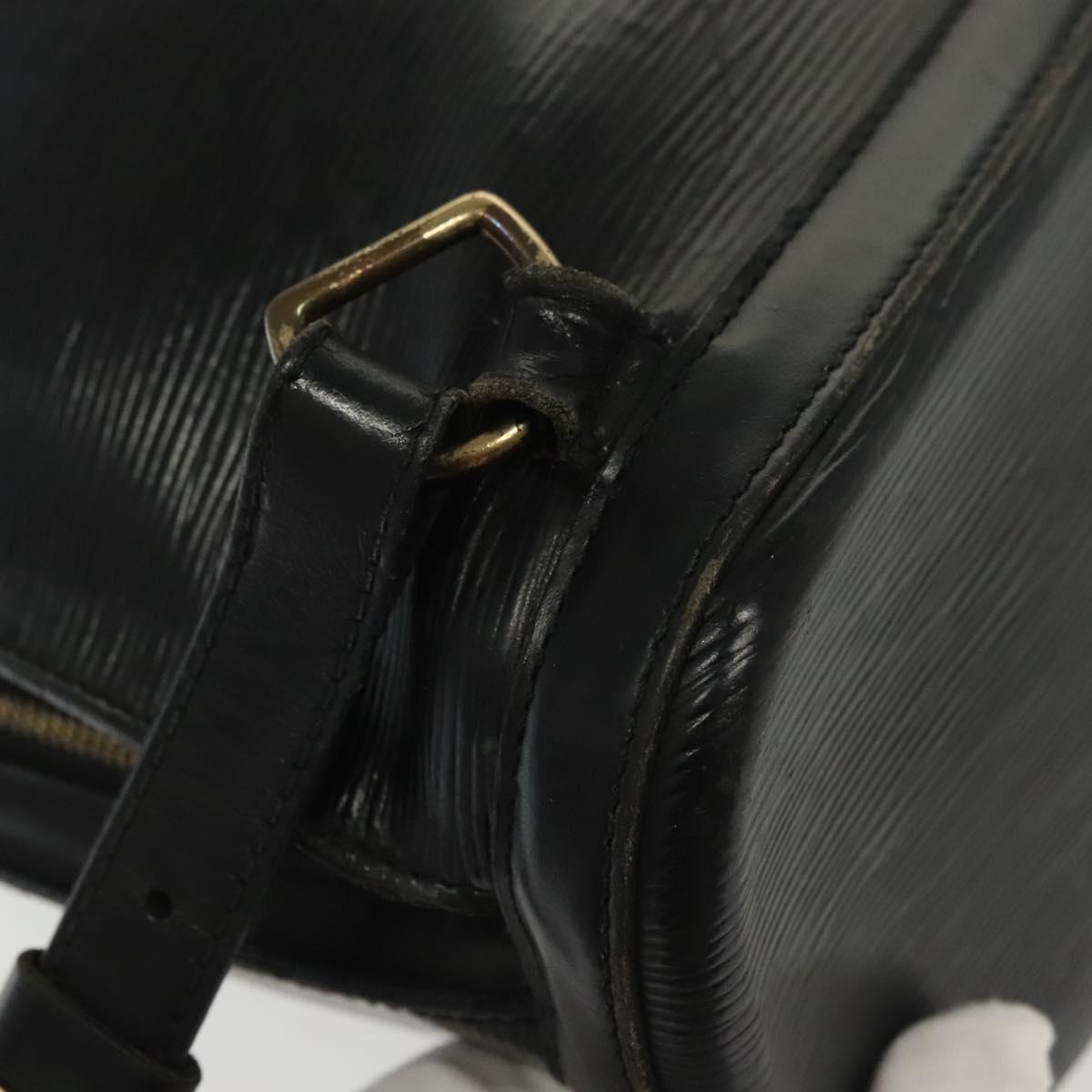 LOUIS VUITTON Epi Gobelins Backpack Black M52292 LV Auth 139517
