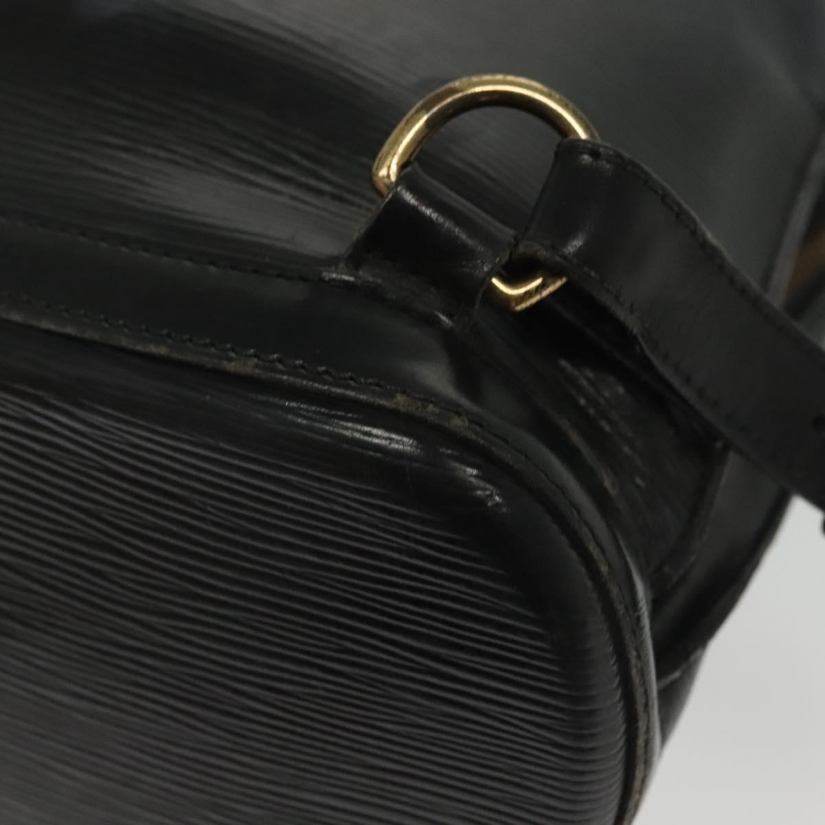 LOUIS VUITTON Epi Gobelins Backpack Black M52292 LV Auth 139517