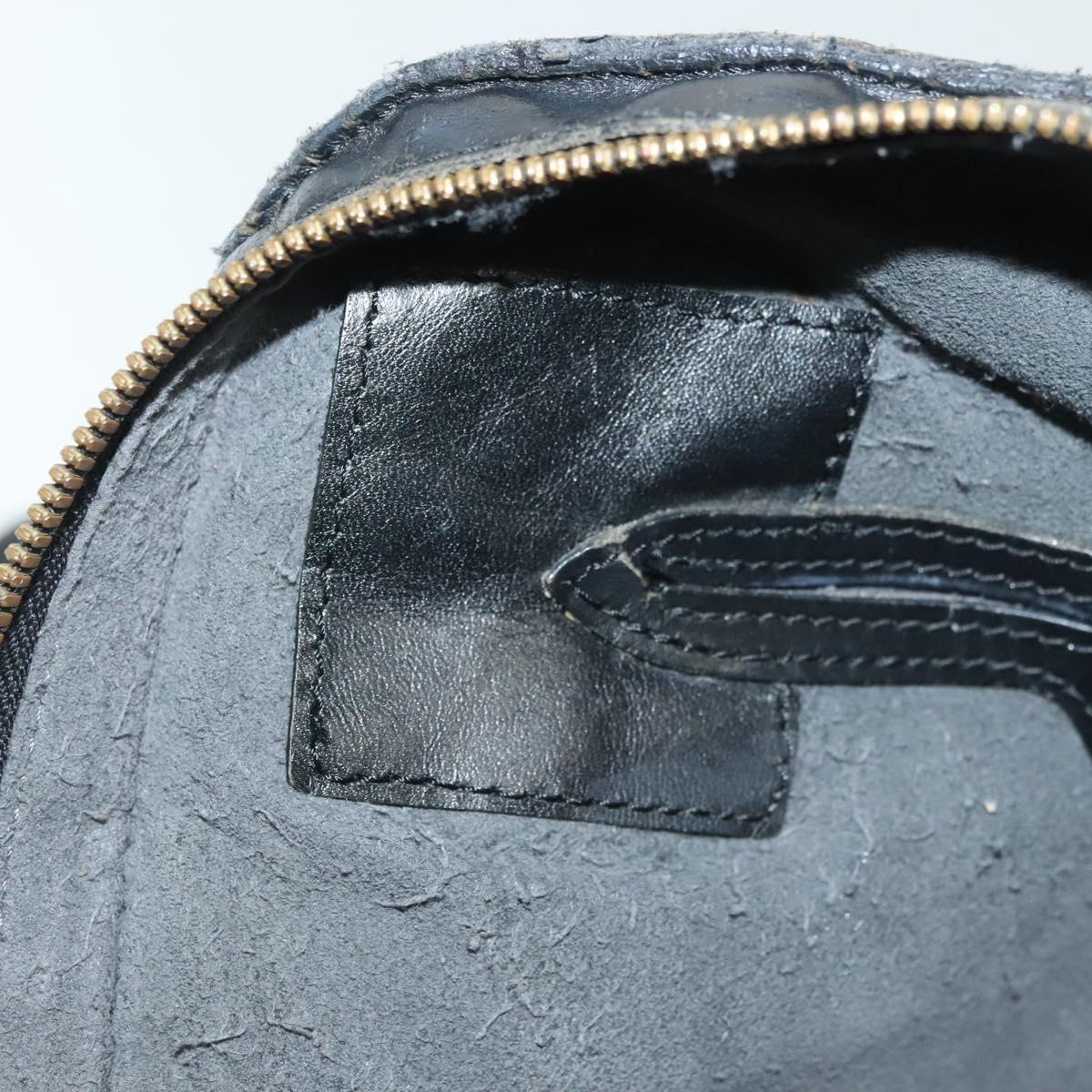 LOUIS VUITTON Epi Gobelins Backpack Black M52292 LV Auth 139517
