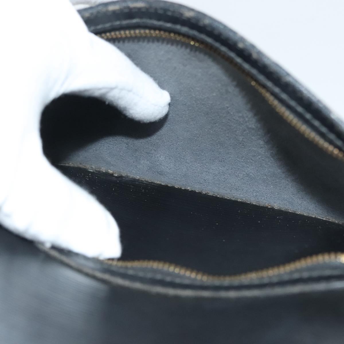 LOUIS VUITTON Epi Gobelins Backpack Black M52292 LV Auth 139517
