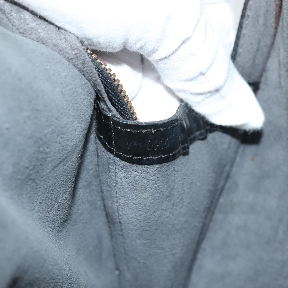 LOUIS VUITTON Epi Gobelins Backpack Black M52292 LV Auth 139517