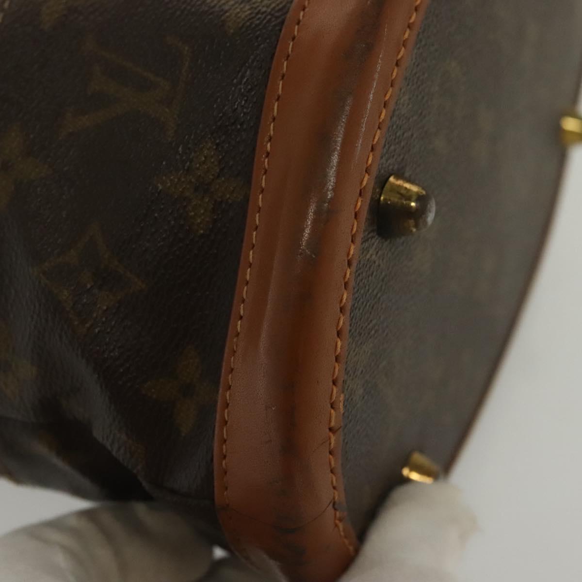 LOUIS VUITTON Monogram Bucket PM Shoulder Bag USA limited M42238 LV Auth 139550