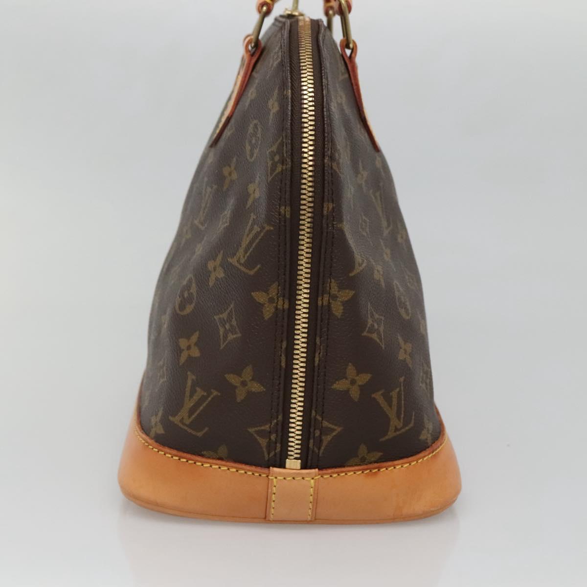 LOUIS VUITTON Monogram Alma Hand Bag M51130 LV Auth 139554