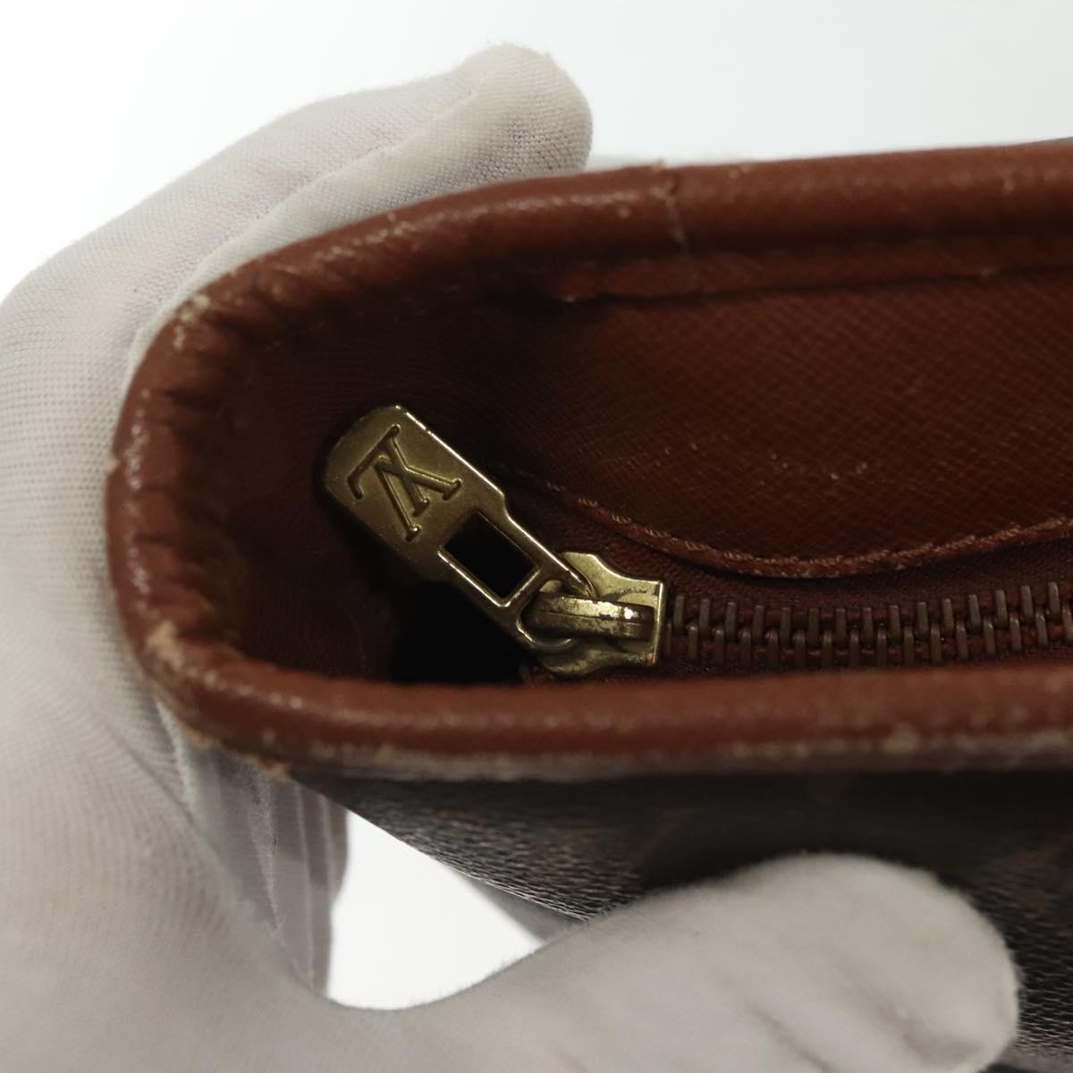 LOUIS VUITTON Monogram Sac Weekend PM Hand Bag M42425 LV Auth 139558