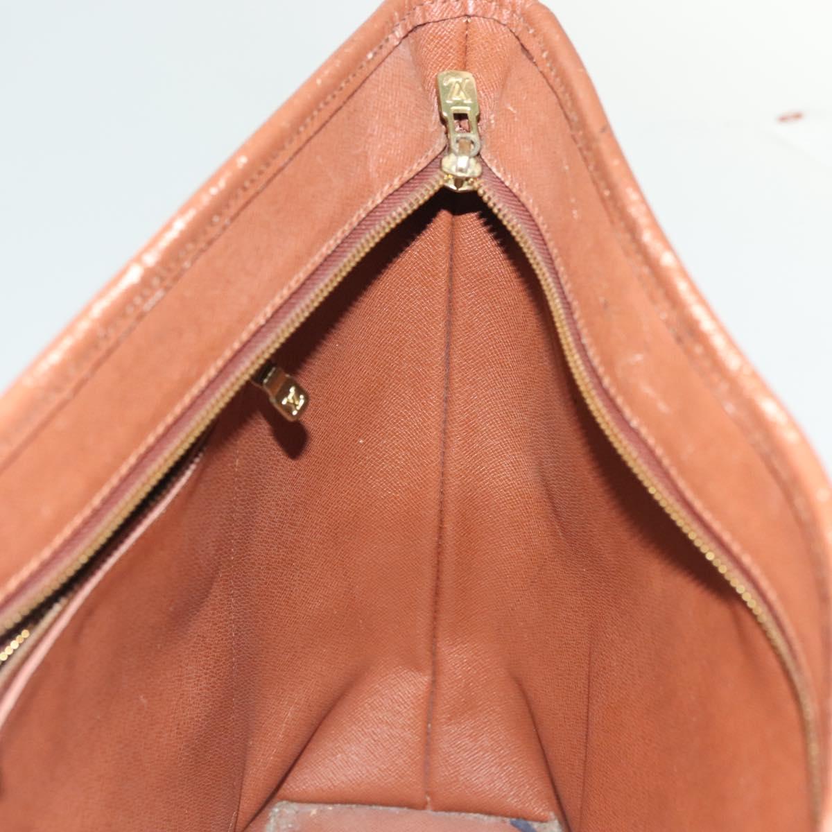 LOUIS VUITTON Monogram Sac Weekend PM Hand Bag M42425 LV Auth 139558