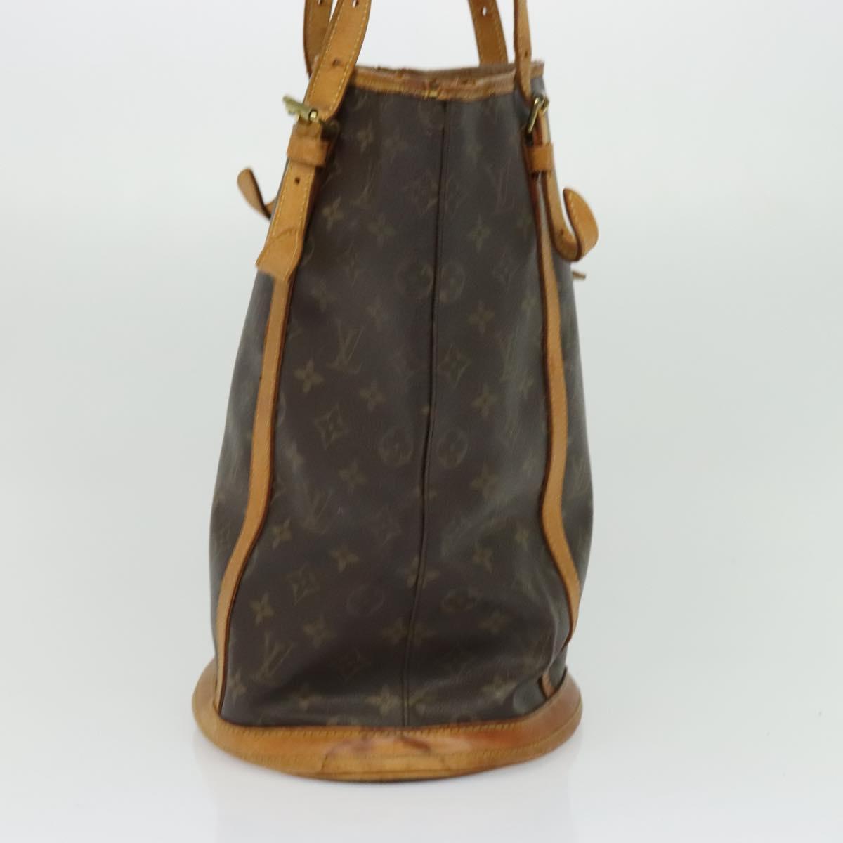 LOUIS VUITTON Monogram Bucket GM Shoulder Bag M42236 LV Auth 139561