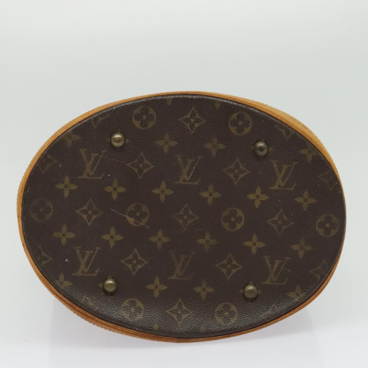 LOUIS VUITTON Monogram Bucket GM Shoulder Bag M42236 LV Auth 139561