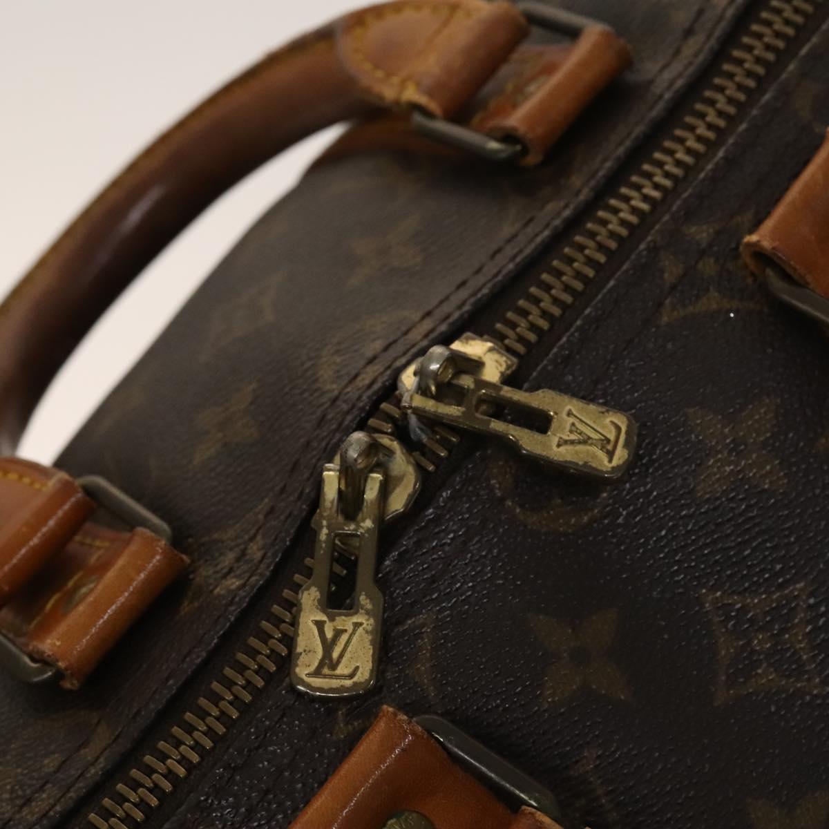 LOUIS VUITTON Monogram Keepall 45 Boston Bag M41428 LV Auth 139564