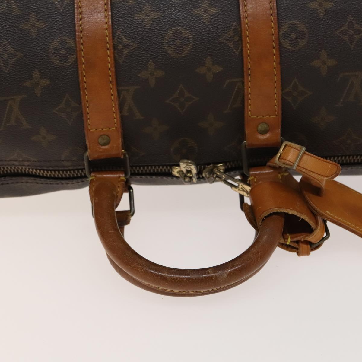 LOUIS VUITTON Monogram Keepall 45 Boston Bag M41428 LV Auth 139564