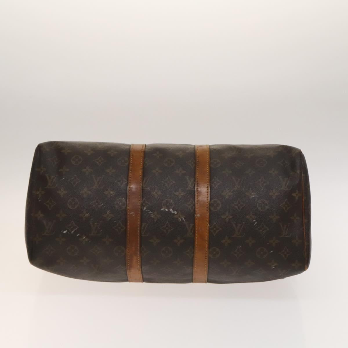 LOUIS VUITTON Monogram Keepall 45 Boston Bag M41428 LV Auth 139564