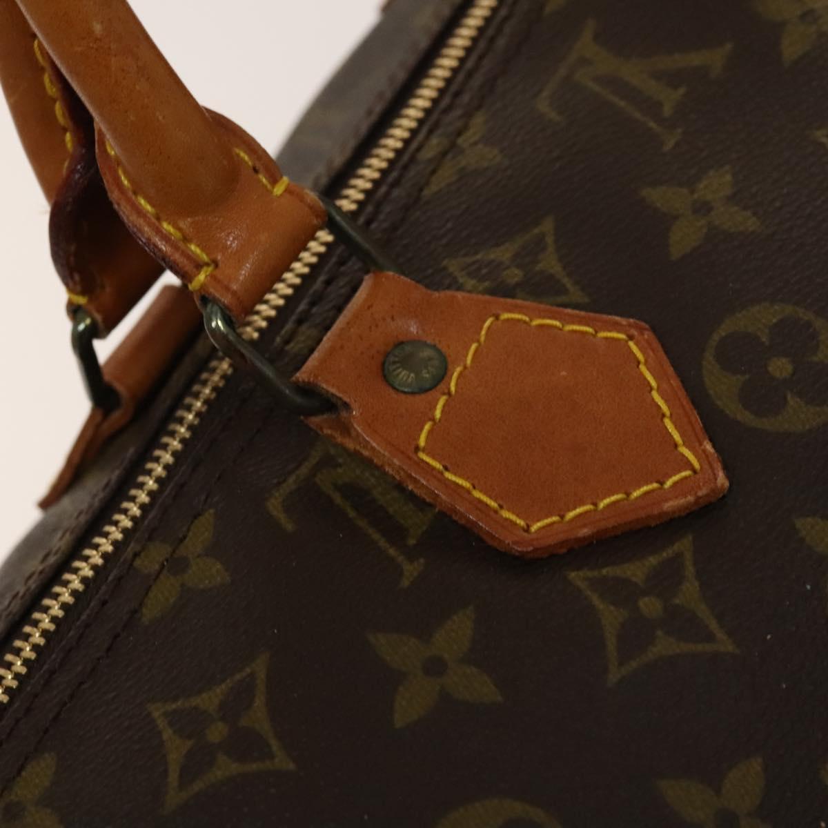 LOUIS VUITTON Monogram Speedy 40 Hand Bag M41522 LV Auth 139568