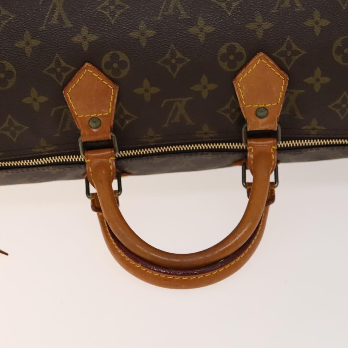 LOUIS VUITTON Monogram Speedy 40 Hand Bag M41522 LV Auth 139568