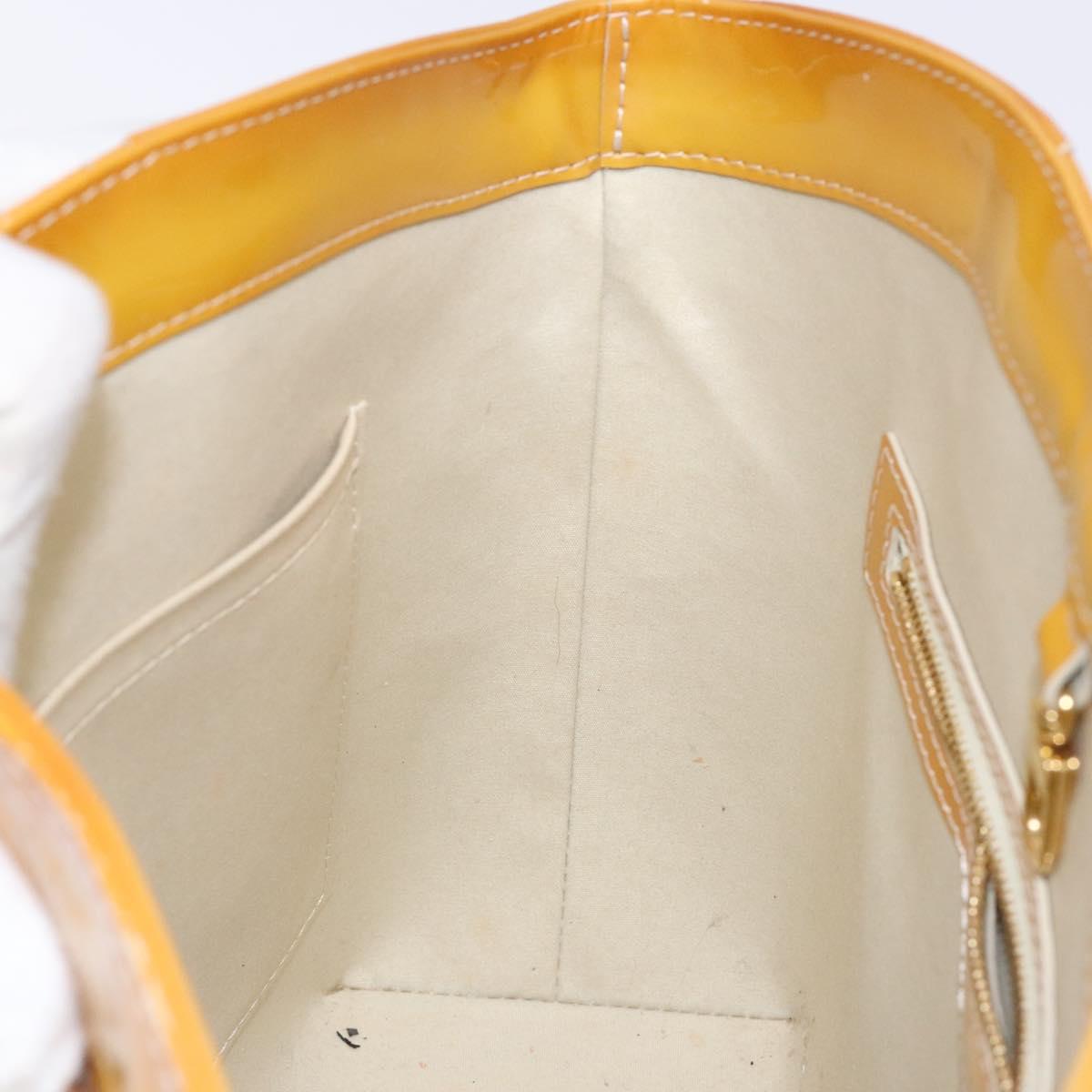 LOUIS VUITTON Monogram Vernis Avalon MM Tote Bag Broncorail M91743 Auth 139580