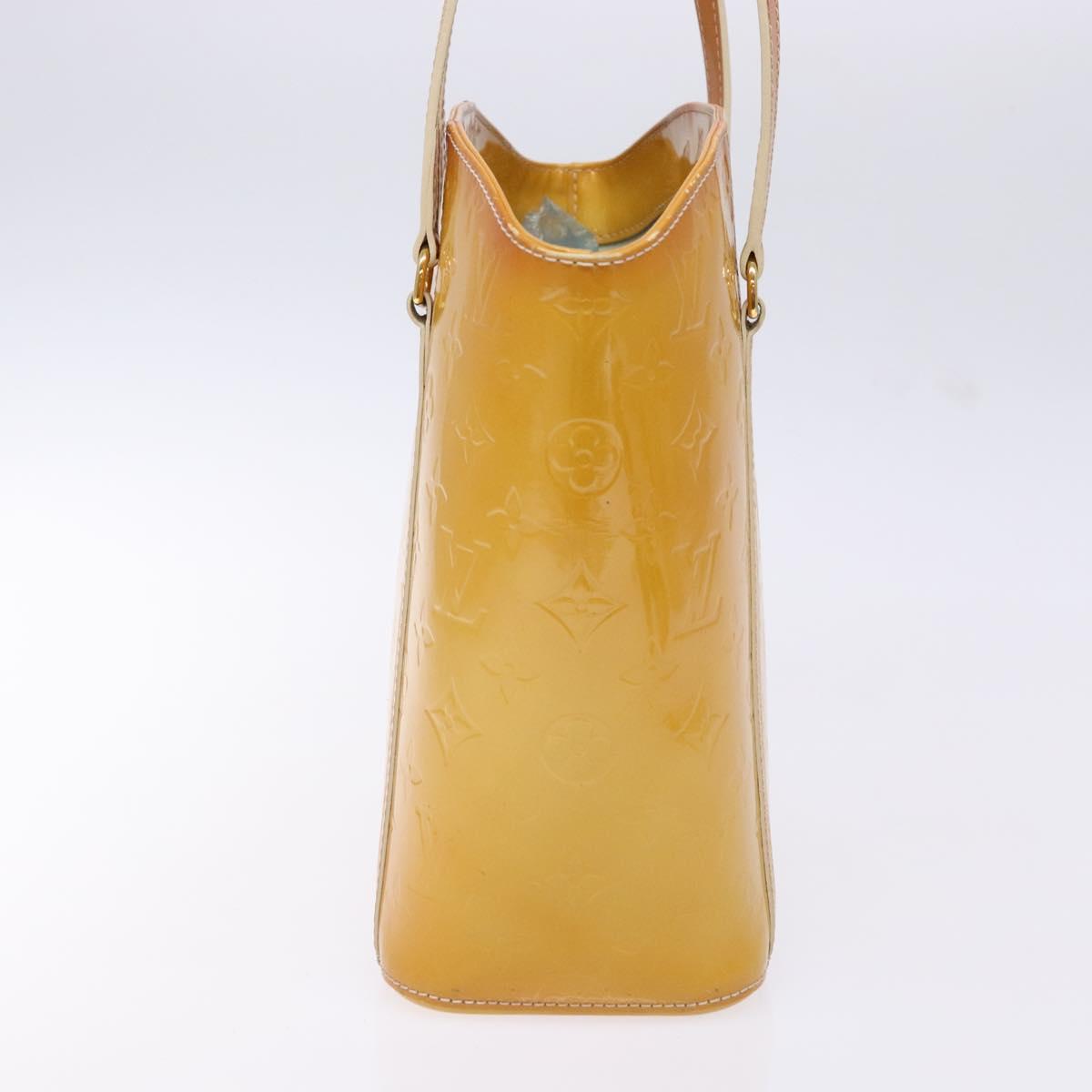 LOUIS VUITTON Monogram Vernis Avalon MM Tote Bag Broncorail M91743 Auth 139580