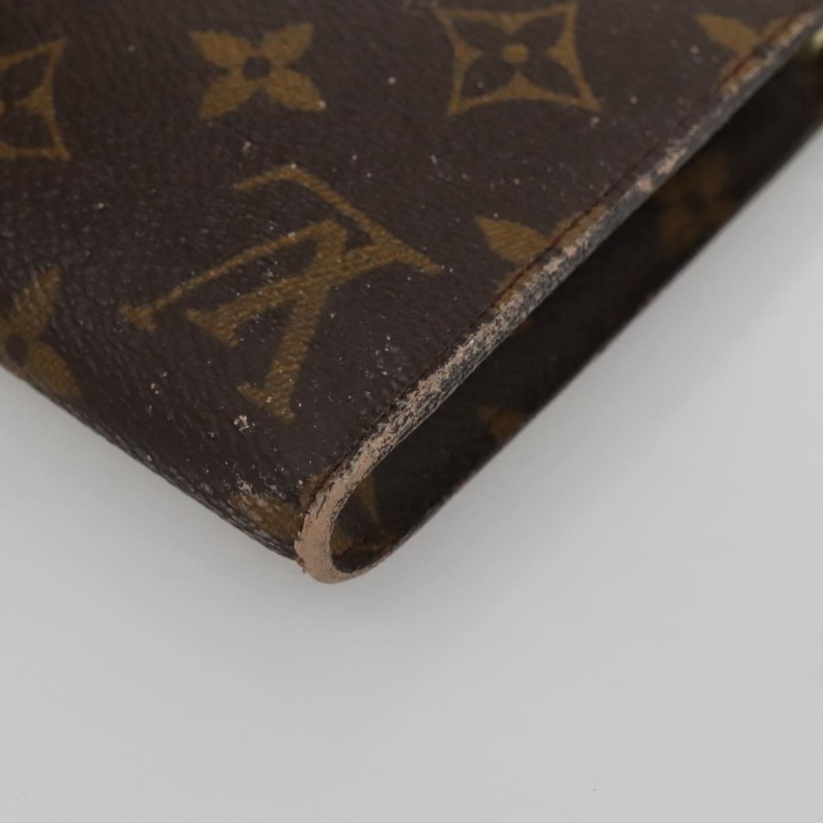 LOUIS VUITTON Monogram Bucket GM Accessory Pouch LV Auth 139590