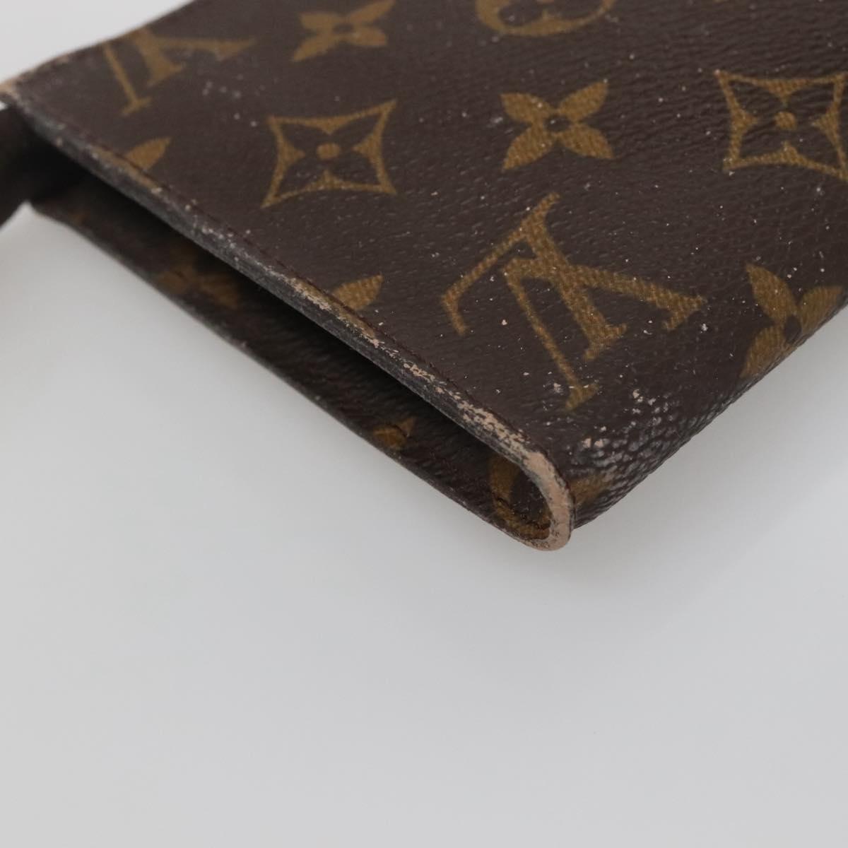 LOUIS VUITTON Monogram Bucket GM Accessory Pouch LV Auth 139590