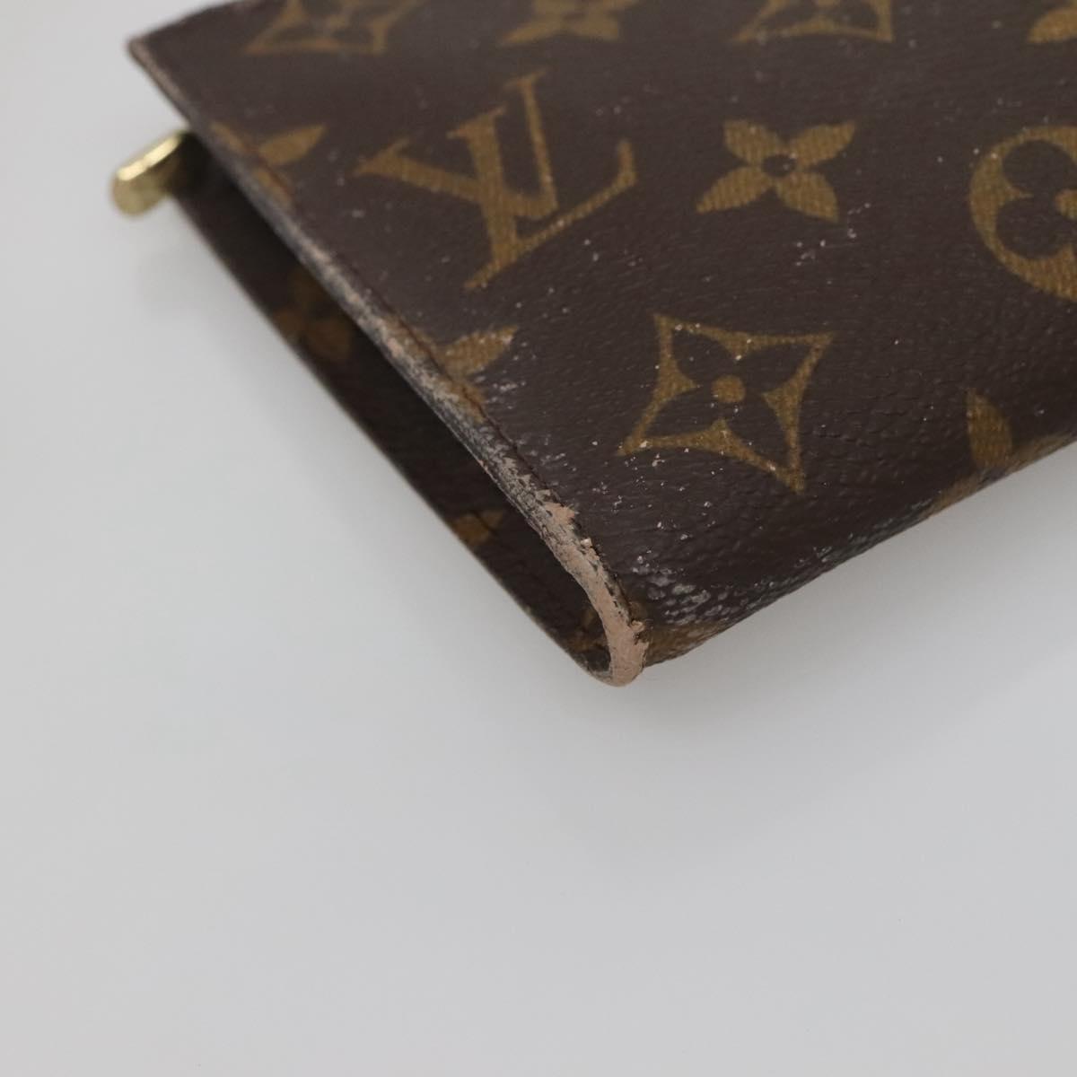 LOUIS VUITTON Monogram Bucket GM Accessory Pouch LV Auth 139590