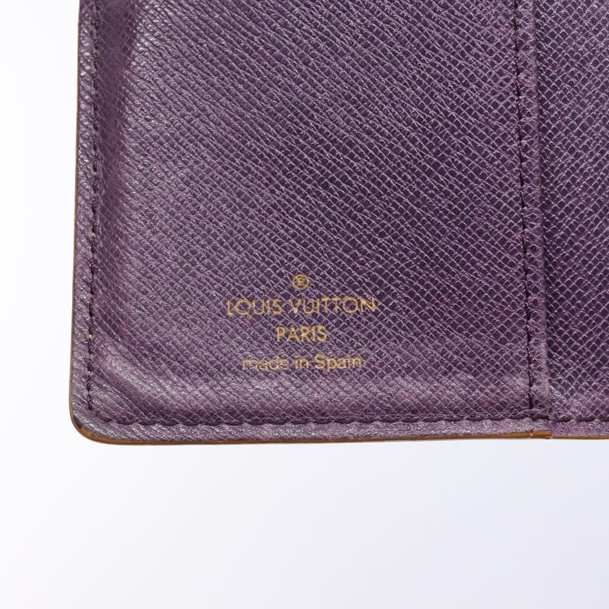 LOUIS VUITTON Epi Agenda PM Day Planner Cover Yellow R20059 LV Auth 139610