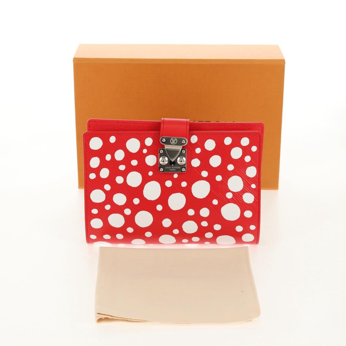 LOUIS VUITTON Epi LV × YK Quverture Carnepole Day Planner GI0888 LV Auth 139614M