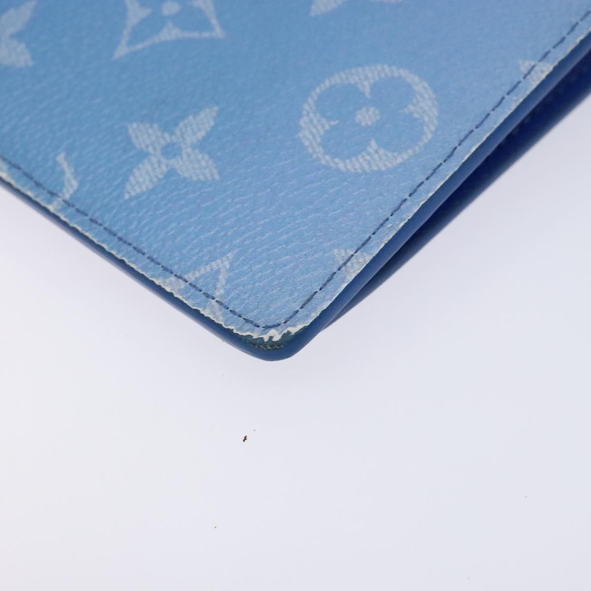 LOUIS VUITTON Monogram Clouds Portefeuille Braza Long Wallet M69680 Auth 139617