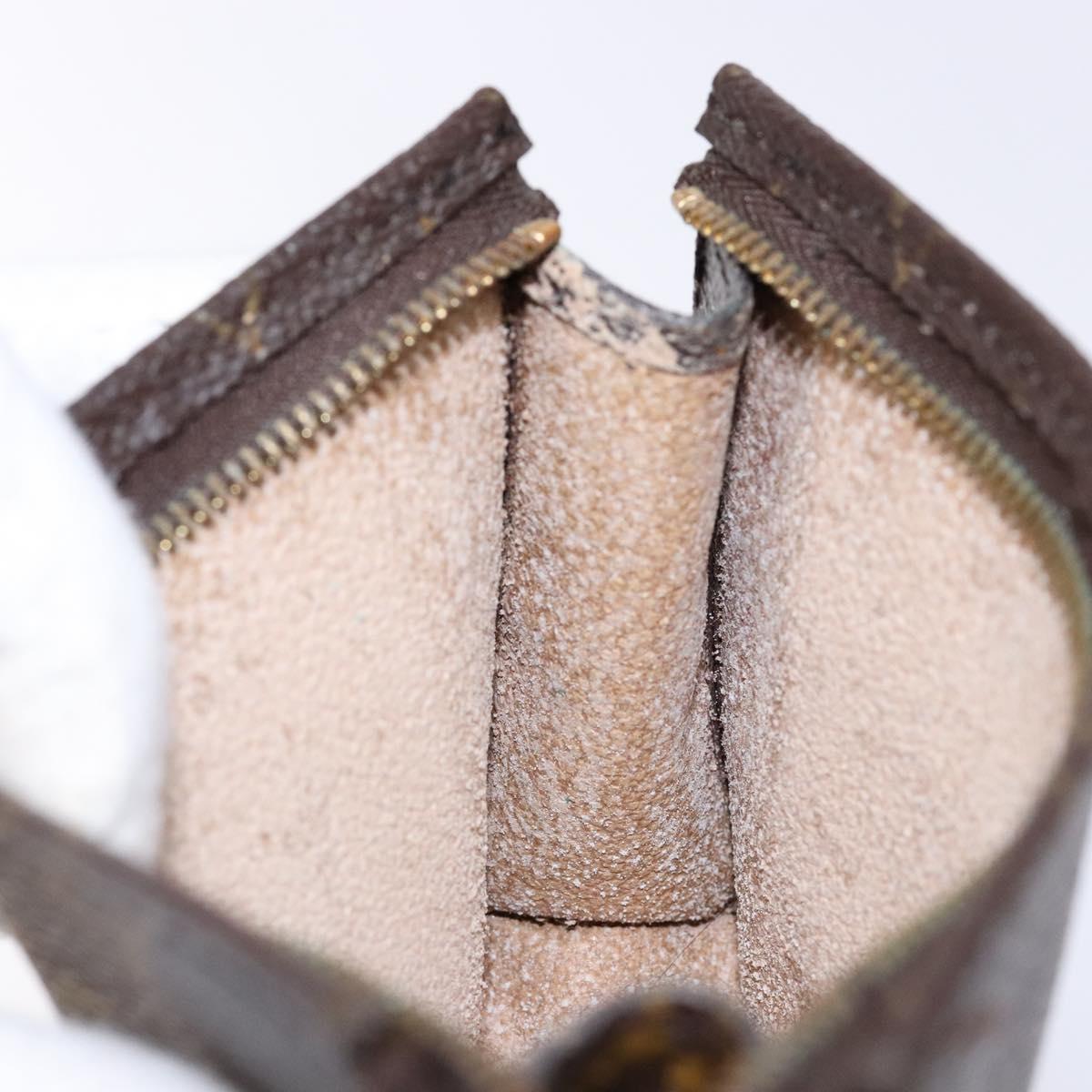 LOUIS VUITTON Monogram Poche Toilette 15 Pouch M47546 LV Auth 139618