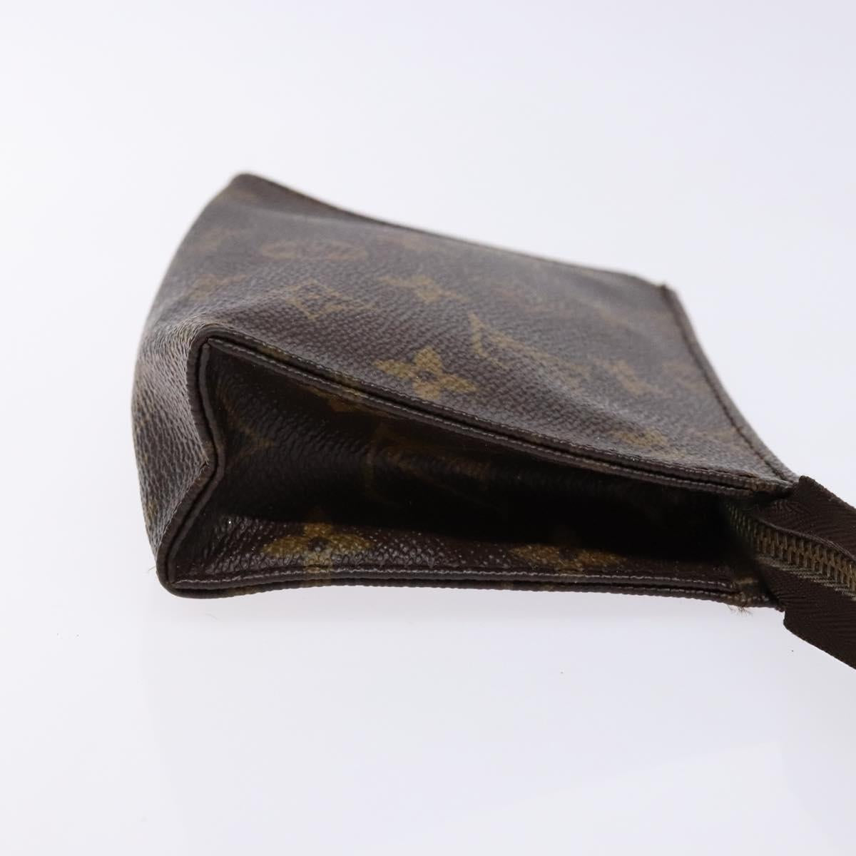 LOUIS VUITTON Monogram Poche Toilette 15 Pouch M47546 LV Auth 139618