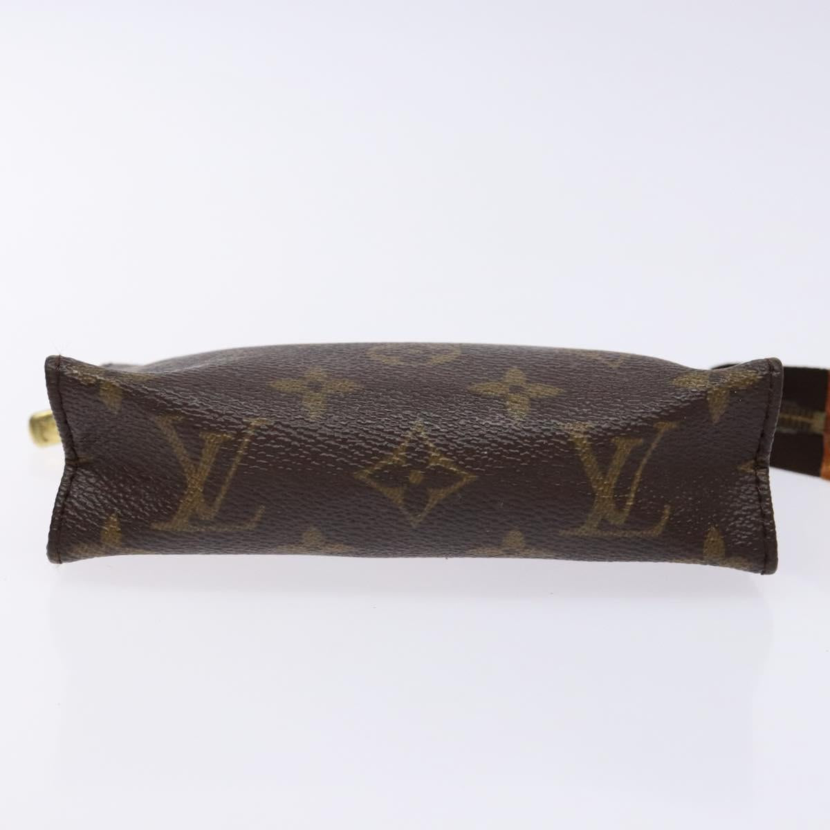 LOUIS VUITTON Monogram Poche Toilette 15 Pouch M47546 LV Auth 139618