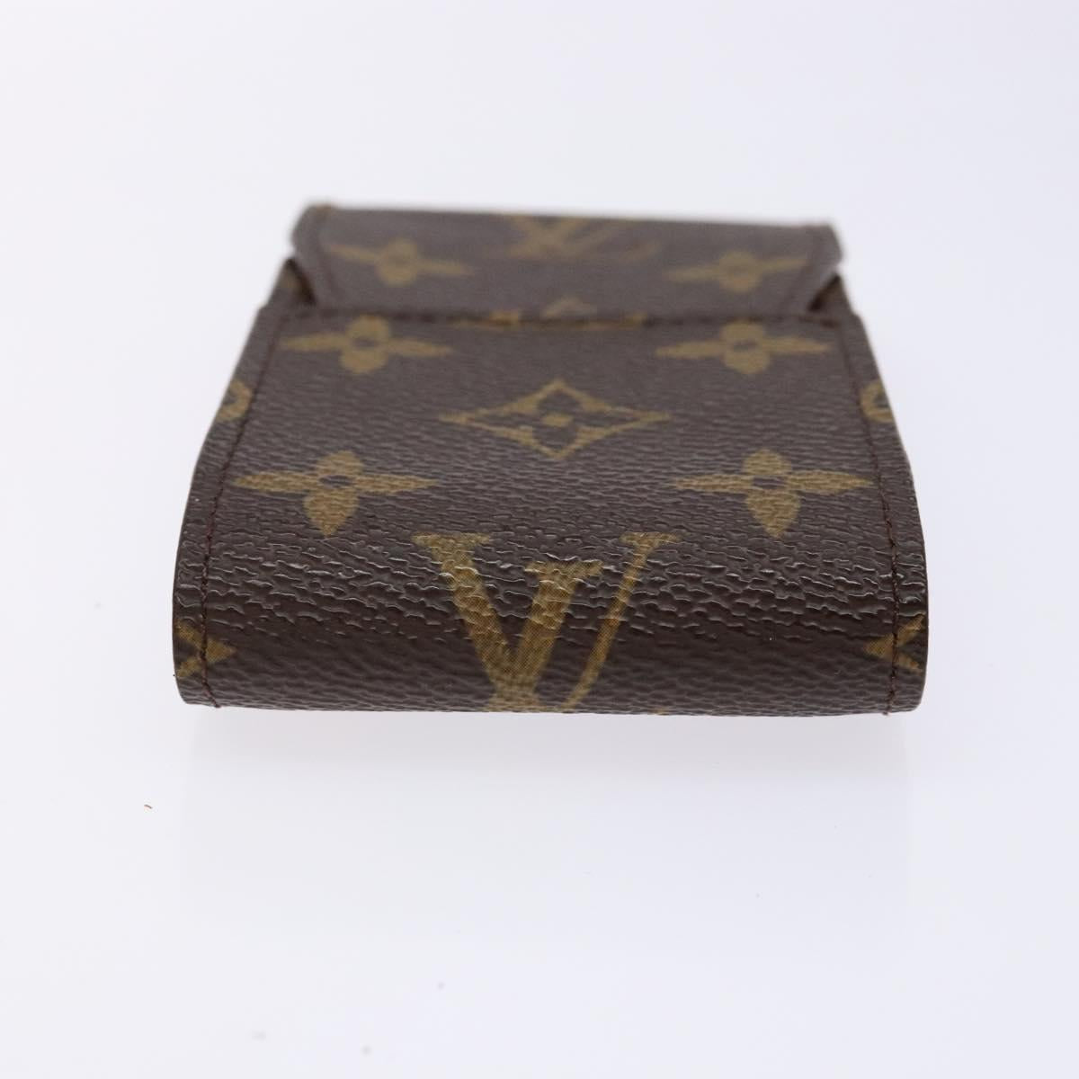 LOUIS VUITTON Monogram Etui Cigarette Cigarette Case M63024 LV Auth 139621