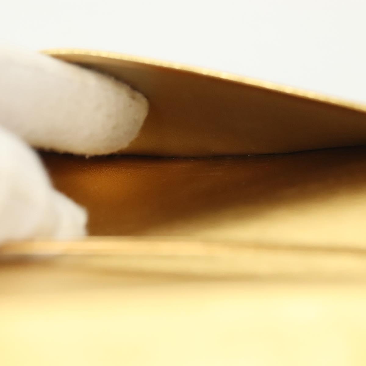 LOUIS VUITTON Suhari Agenda Partonaire PM Day Cover Gold R21048 Auth 139625