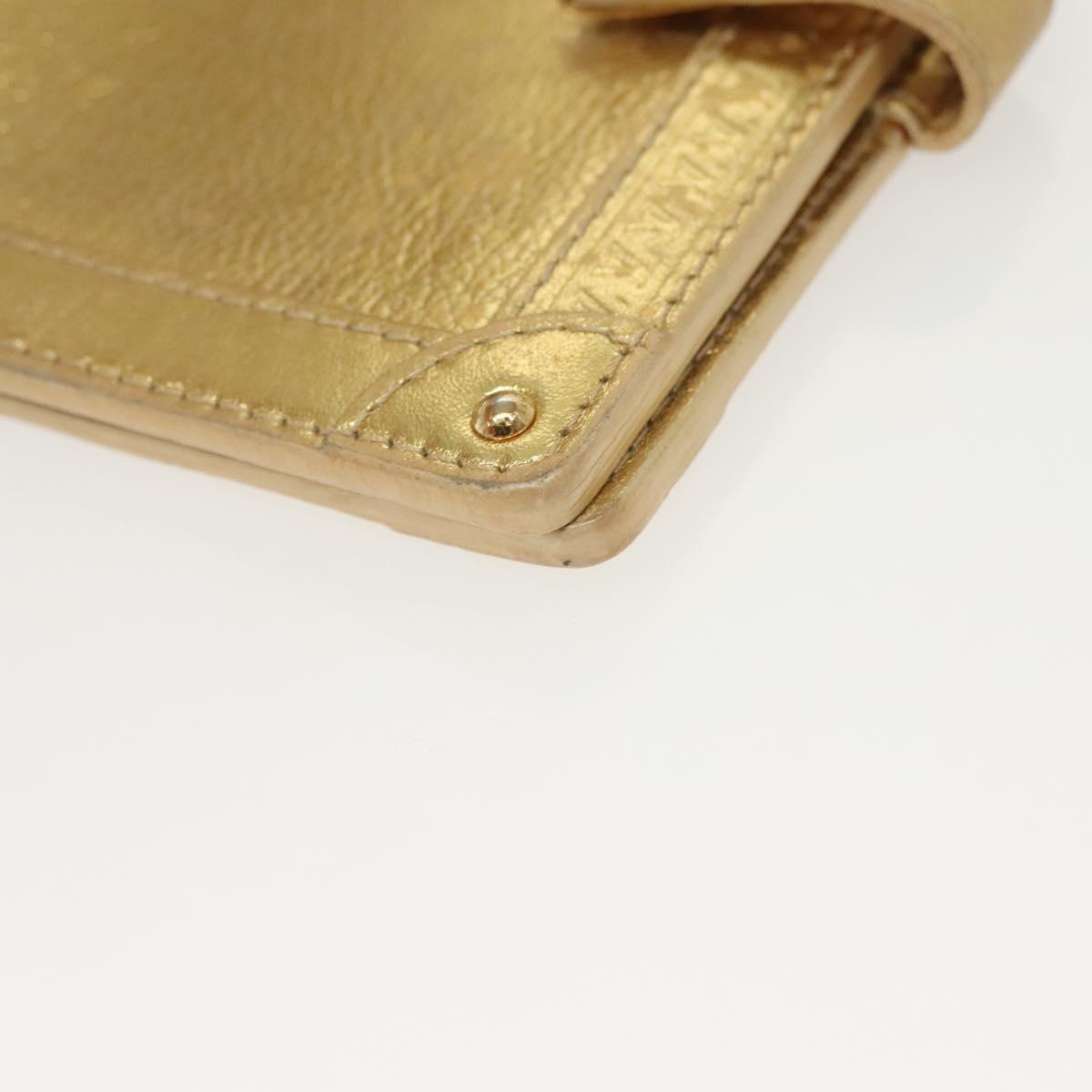 LOUIS VUITTON Suhari Agenda Partonaire PM Day Cover Gold R21048 Auth 139625